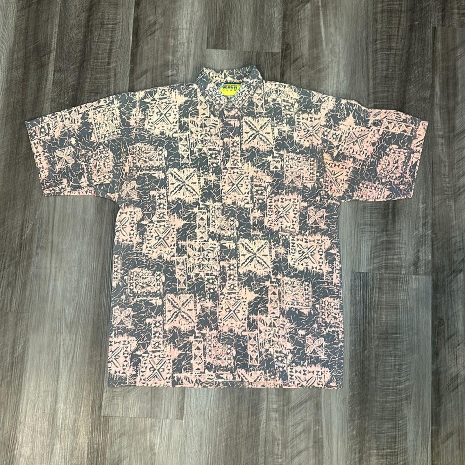 Other Beach Club Vintage 90s Short Sleeve Button Down - Small Size US S / EU 44-46 / 1 - 2 Thumbnail