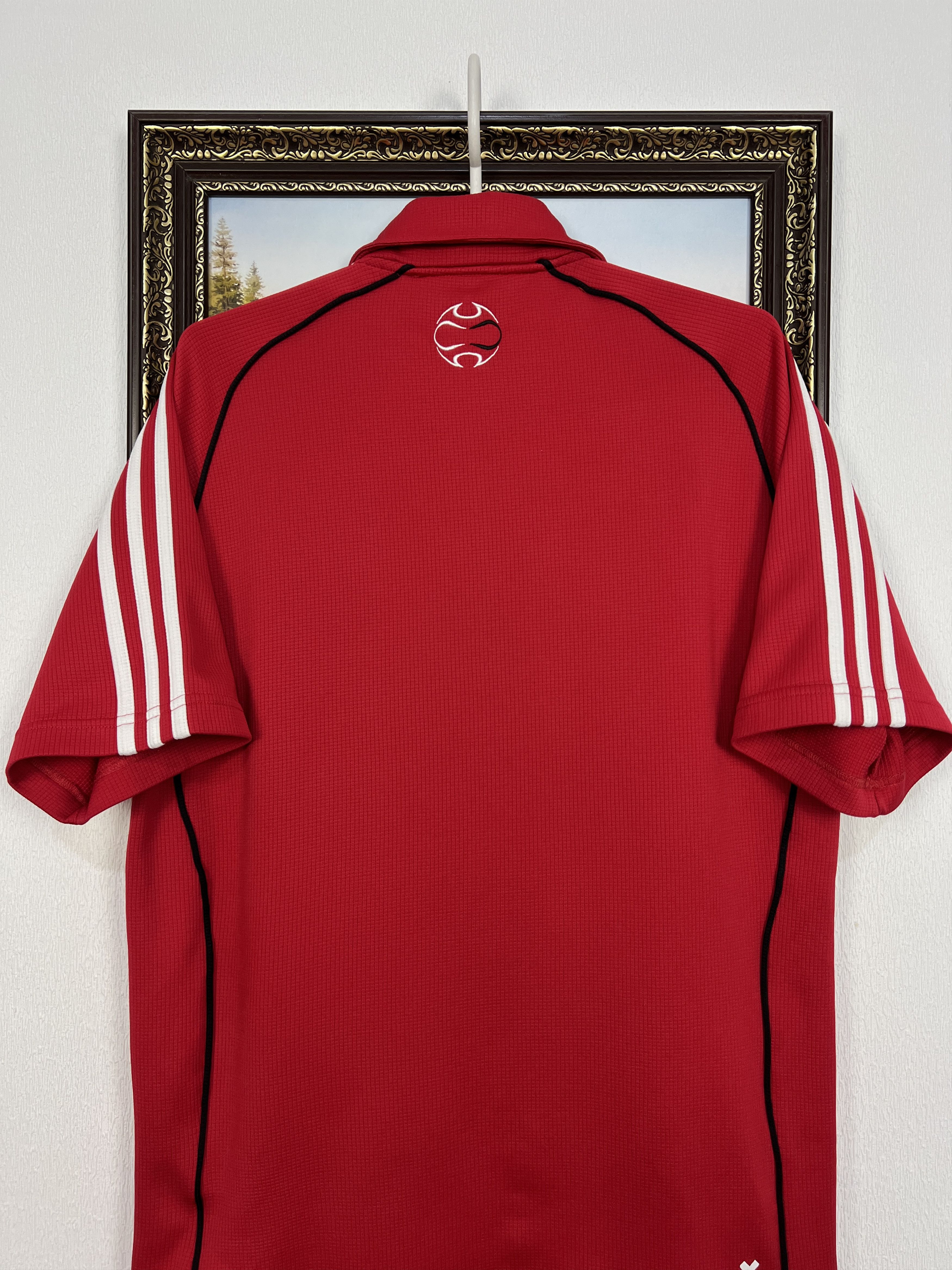 Adidas Vintage Adidas Ajax Amsterdam Football Train Shirt Polo Size US M / EU 48-50 / 2 - 13 Thumbnail