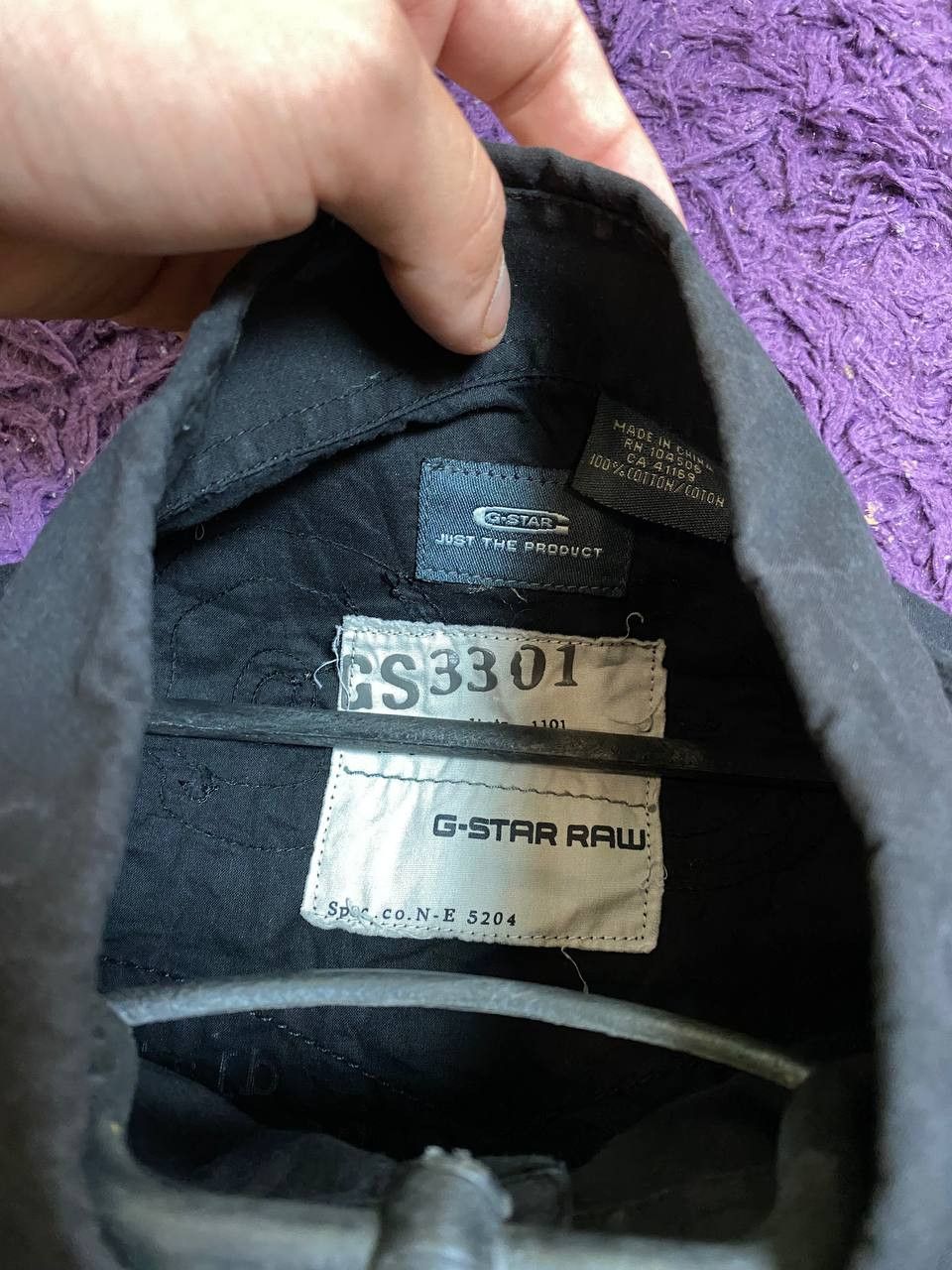 G-Star GS3301 Y2K Shirt Vintage G-Star Raw Streetwear Size US M / EU 48-50 / 2 - 15 Thumbnail