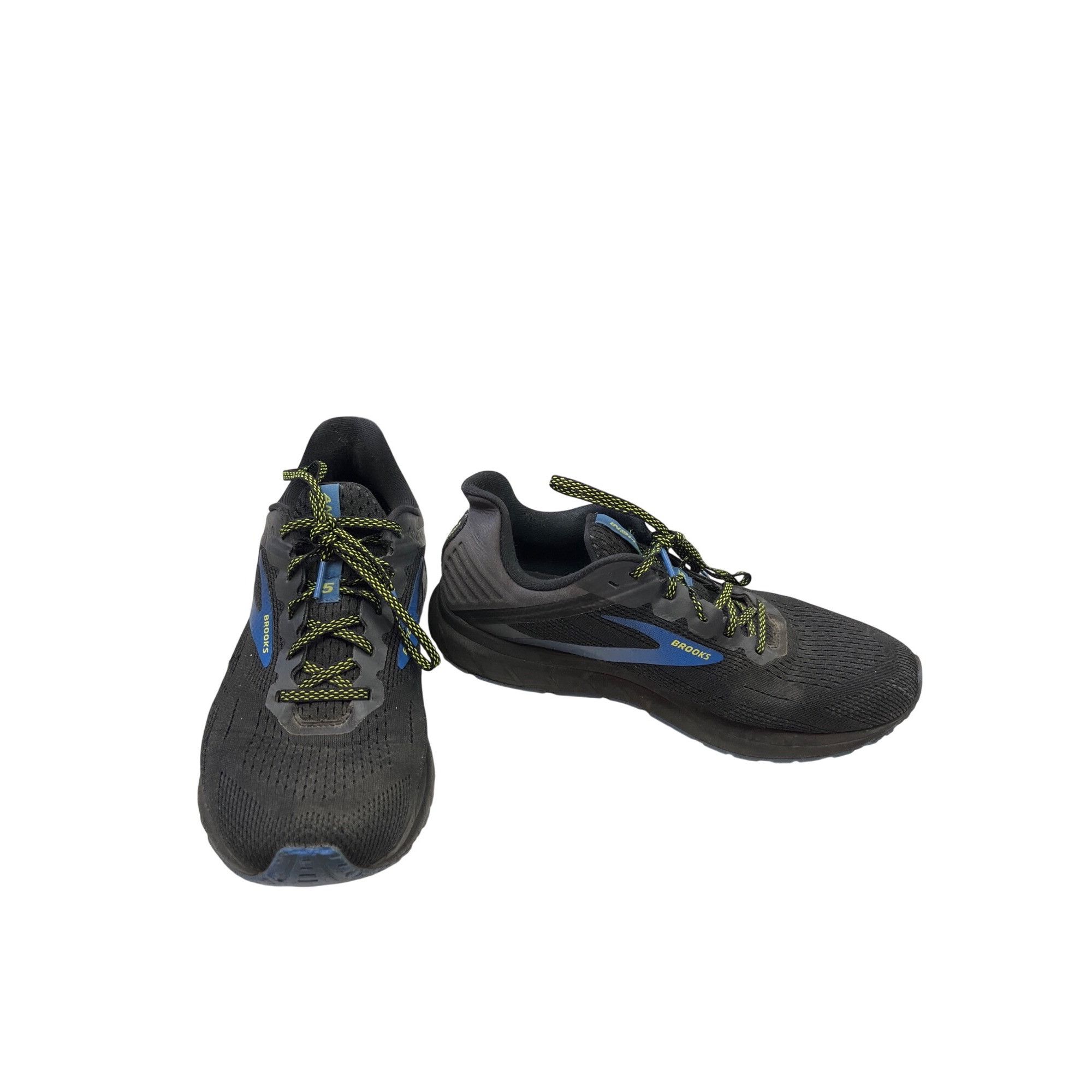 Brooks Brooks Anthem 5 mens black blue running sneakers sz 10M SKU Size US 10 / EU 43 - 1 Thumbnail