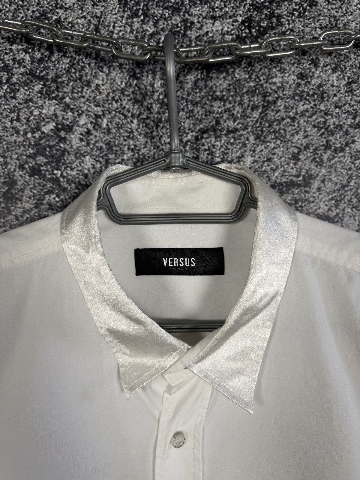 Versus Versace Versus Versace Long Sleeve Shirt Button Up Italy Size 54 Size US M / EU 48-50 / 2 - 7 Thumbnail