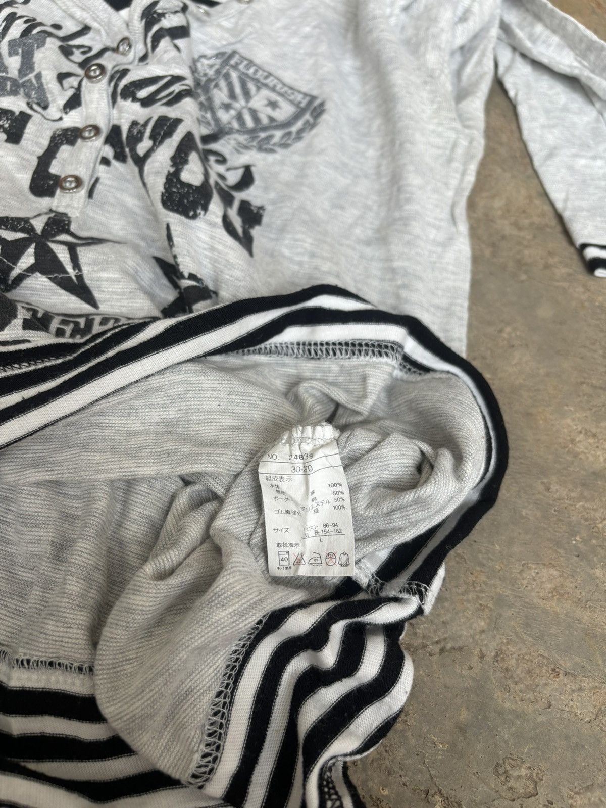 Hysteric Glamour × If Six Was Nine × Japanese Brand Y2k Double Layer Lemon-Tree Ifsixwasnine Punk Style Size US L / EU 52-54 / 3 - 6 Thumbnail