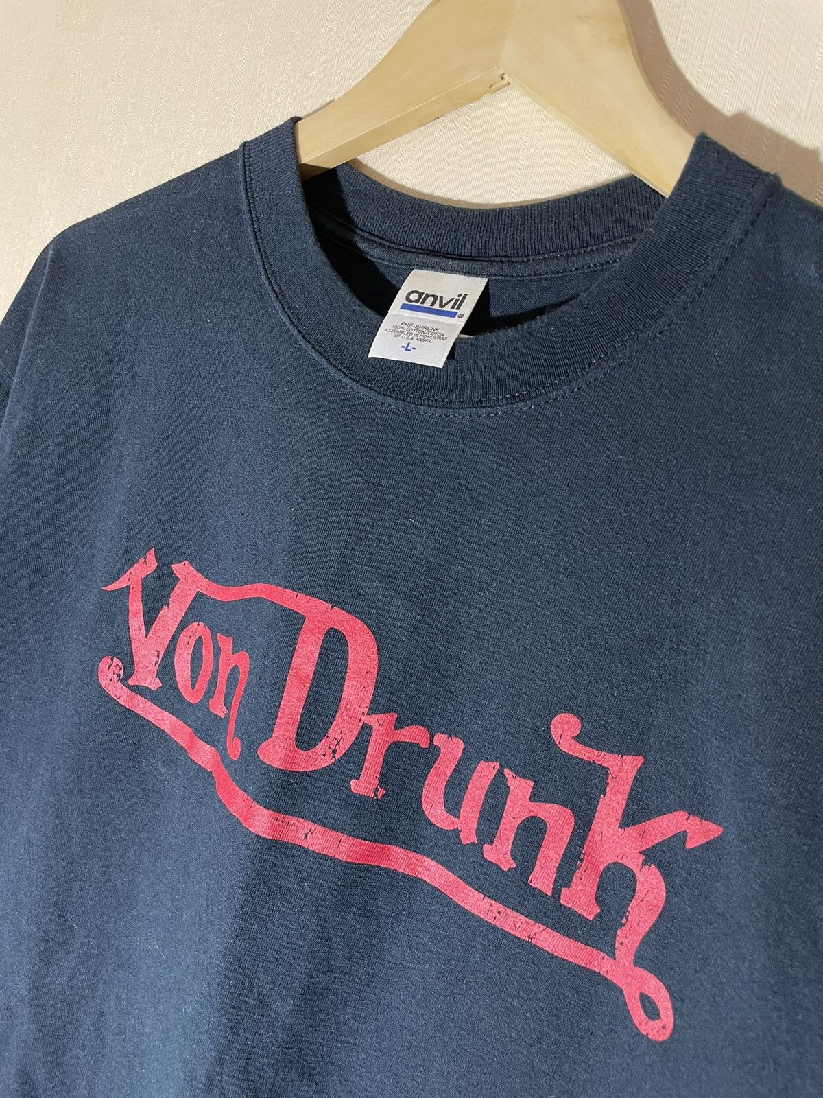 Vintage × Von Dutch Von Dutch style Humor T shirt 90s Size US L / EU 52-54 / 3 - 5 Thumbnail