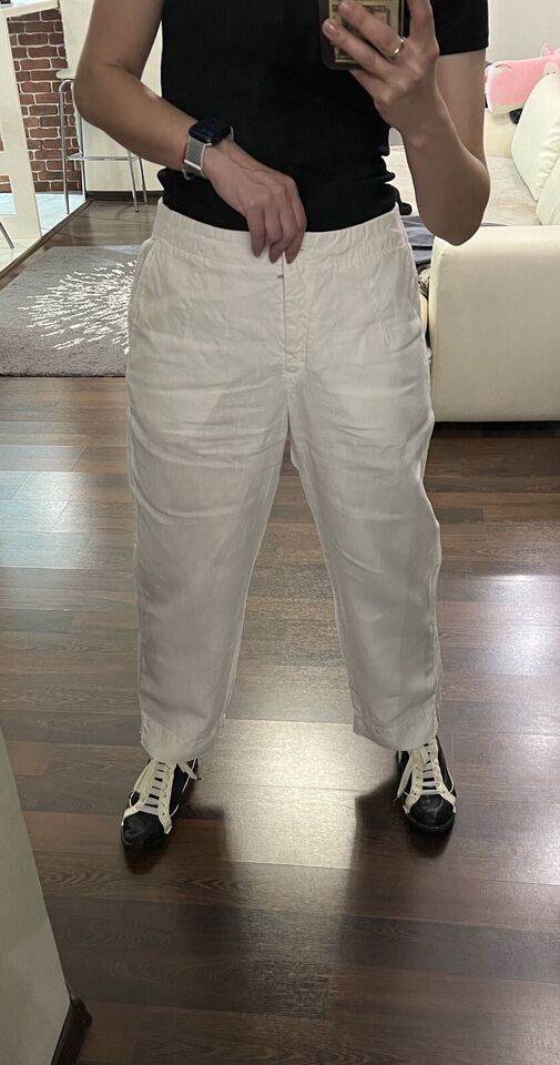 OSKA Oska Pants Linen White Size 4 Size 32" / US 10 / IT 46 - 12 Thumbnail