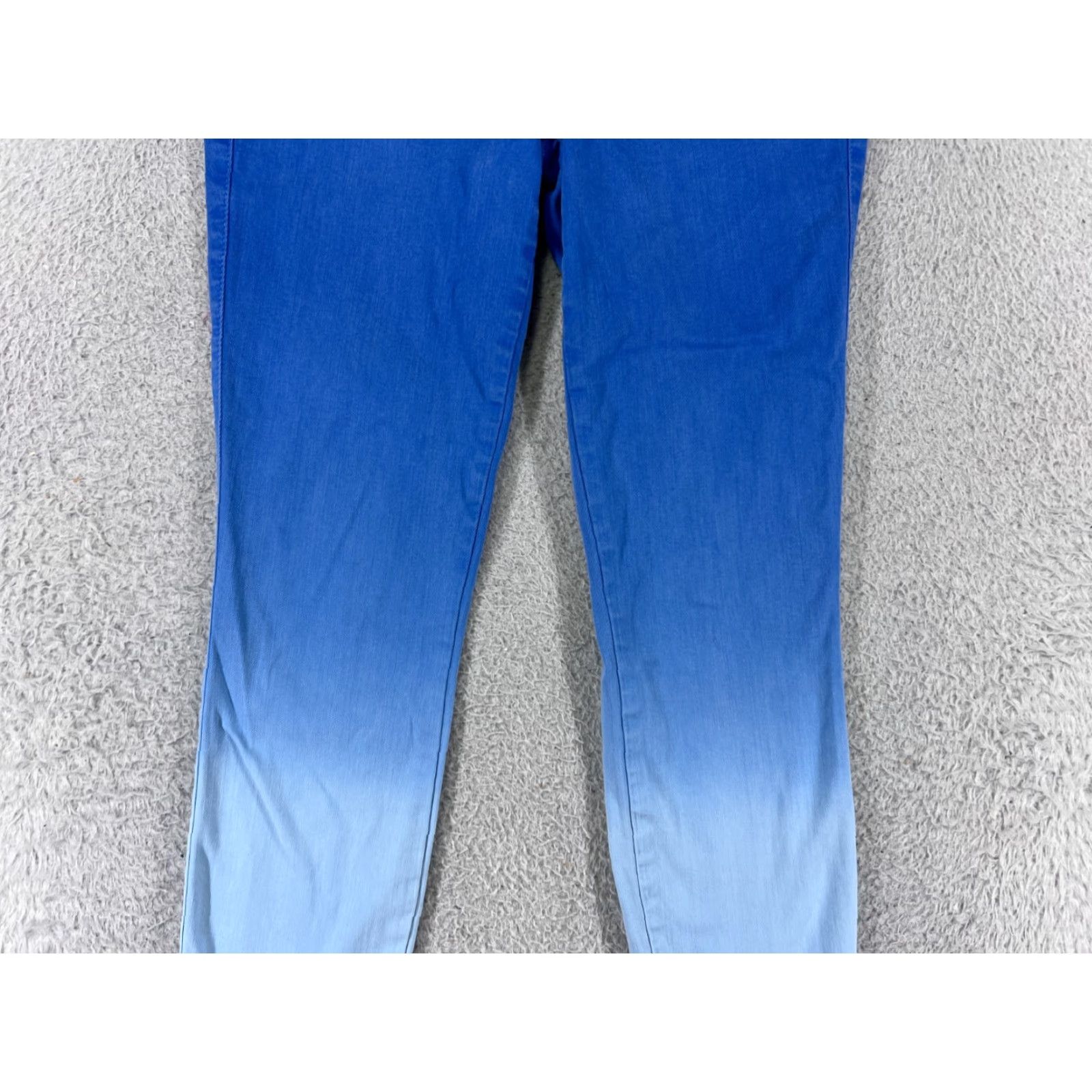 Bebe BeBe Jeans Womens 28 Blue Jeans Denim Skinny Tapered Two Tone Made USA Lyocell Womens Size 28" / US 6 / IT 42 - 3 Thumbnail