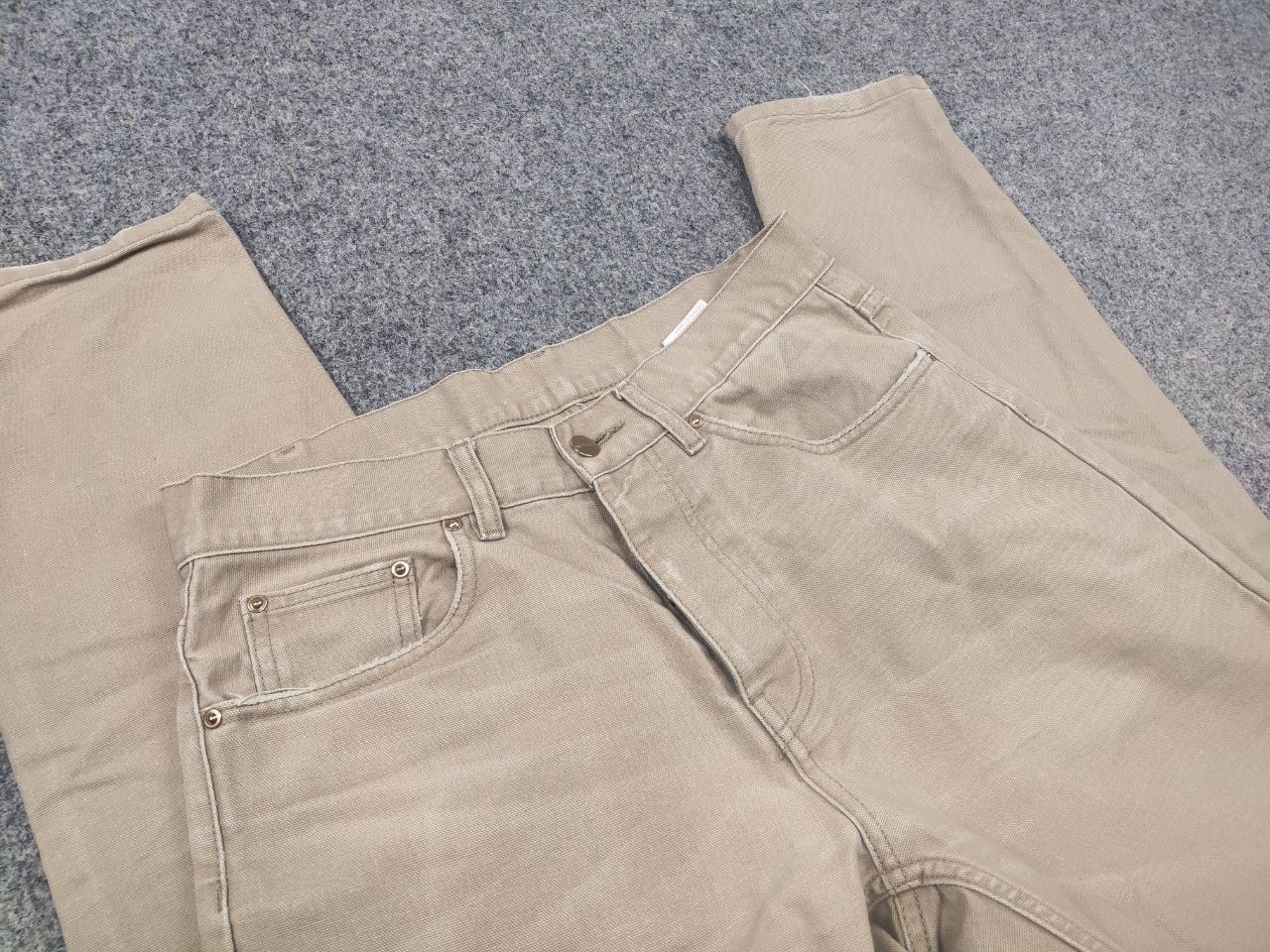 Carhartt Vintage 90's Carhartt USA Faded Canvas Newel Trouser Pants Size US 30 / EU 46 - 11 Thumbnail