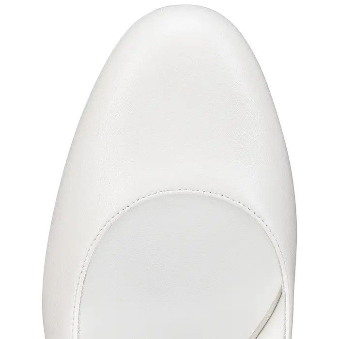 Christian Louboutin o1s1wg110425 So Jane Sling 55 Nappa in Bianco Size US 7.5 / IT 37.5 - 4 Thumbnail