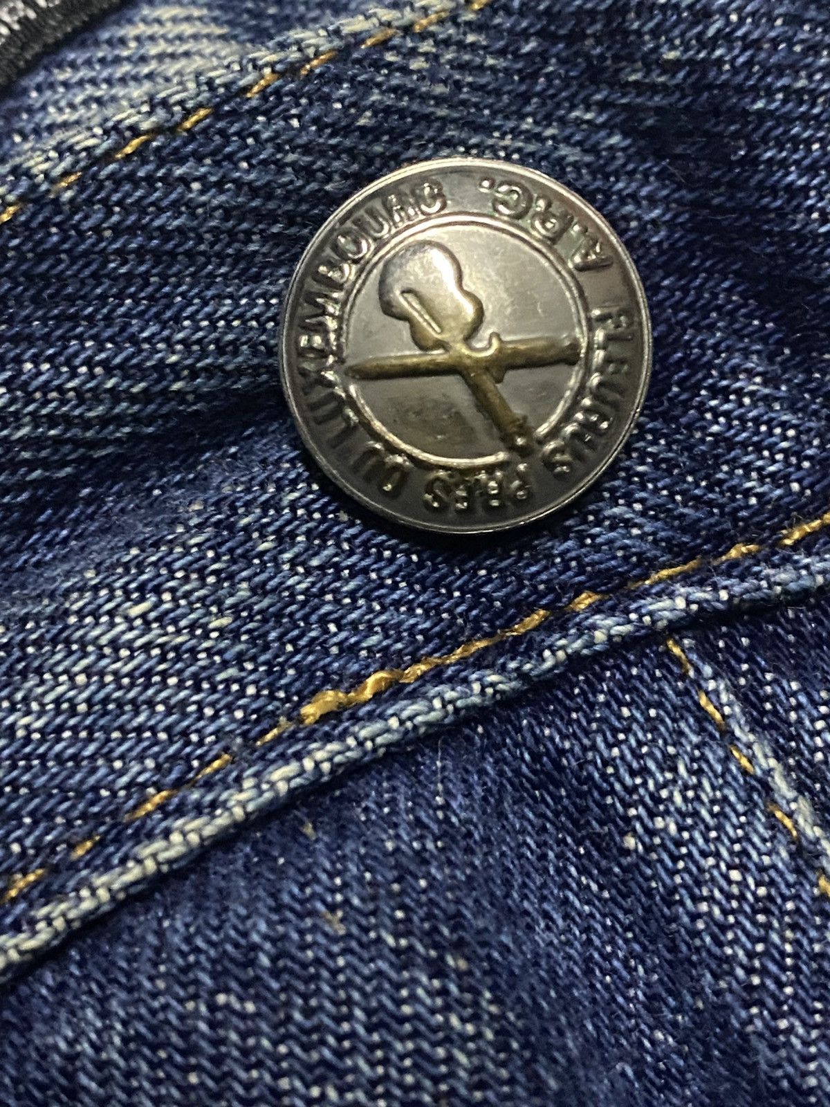 A.P.C. A.P.C Rue De Fleurus Selvedge Denim Mud Wash Loose Jeans Size US 30 / EU 46 - 11 Thumbnail