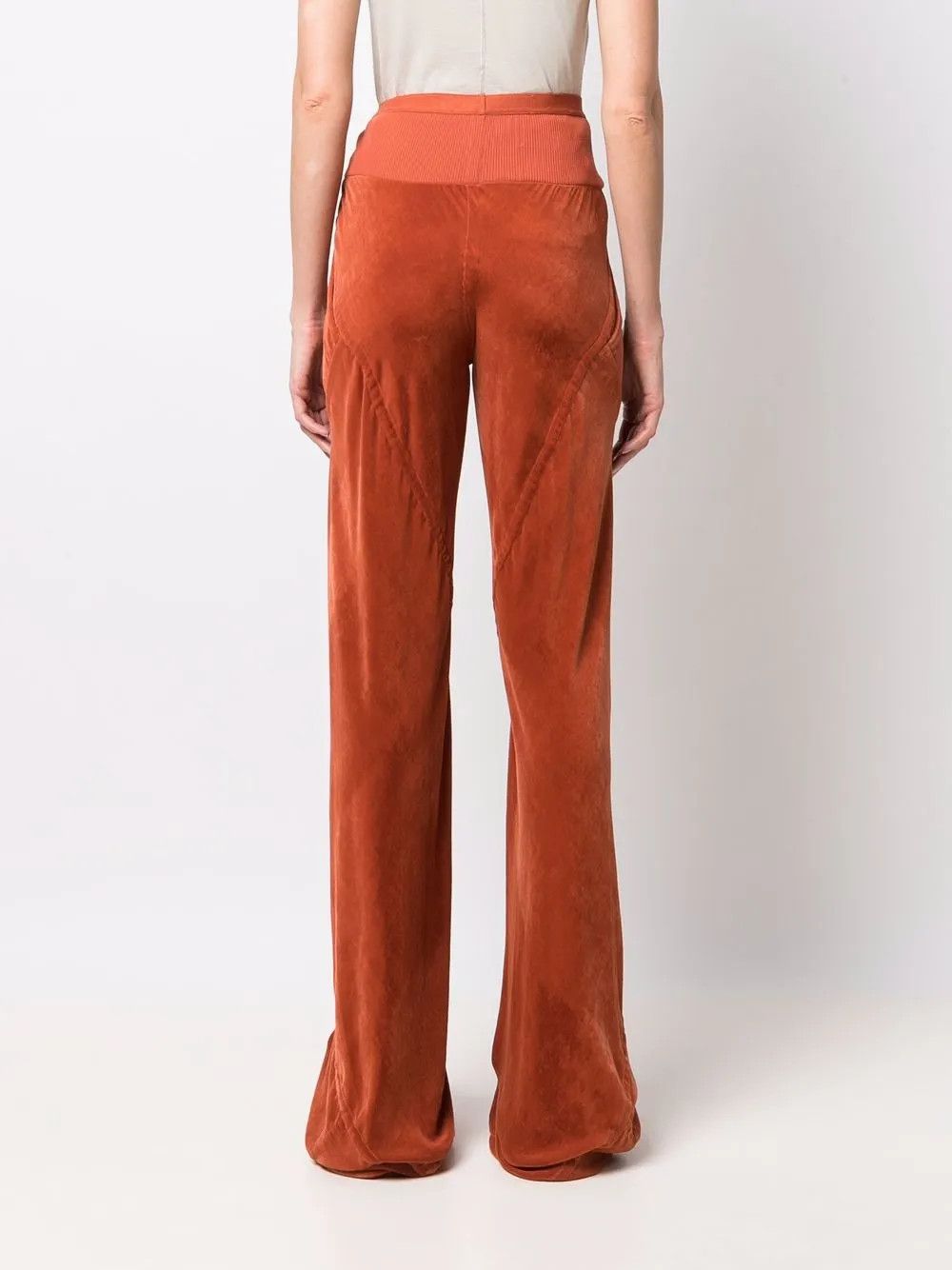 Rick Owens o1y0126 Sweatpant in Rust Size 28" / US 6 / IT 42 - 3 Thumbnail