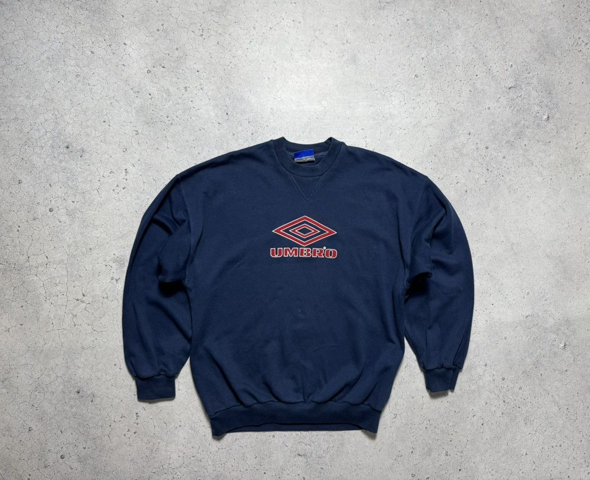 Umbro Umbro Vintage 90’s Sweatshirt Big Logo Y2K Size US M / EU 48-50 / 2 - 1 Thumbnail