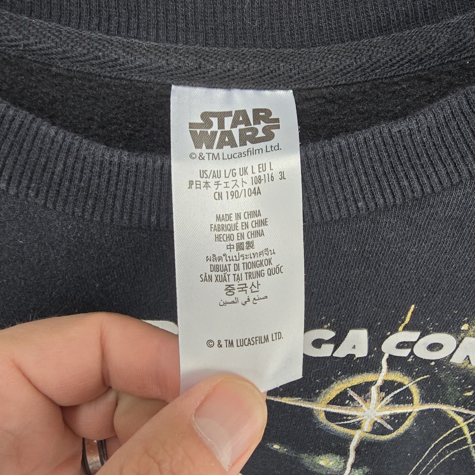 Star Wars Star Wars Empire Strikes Back Sweatshirt L 45th Anniversary Size US L / EU 52-54 / 3 - 6 Thumbnail