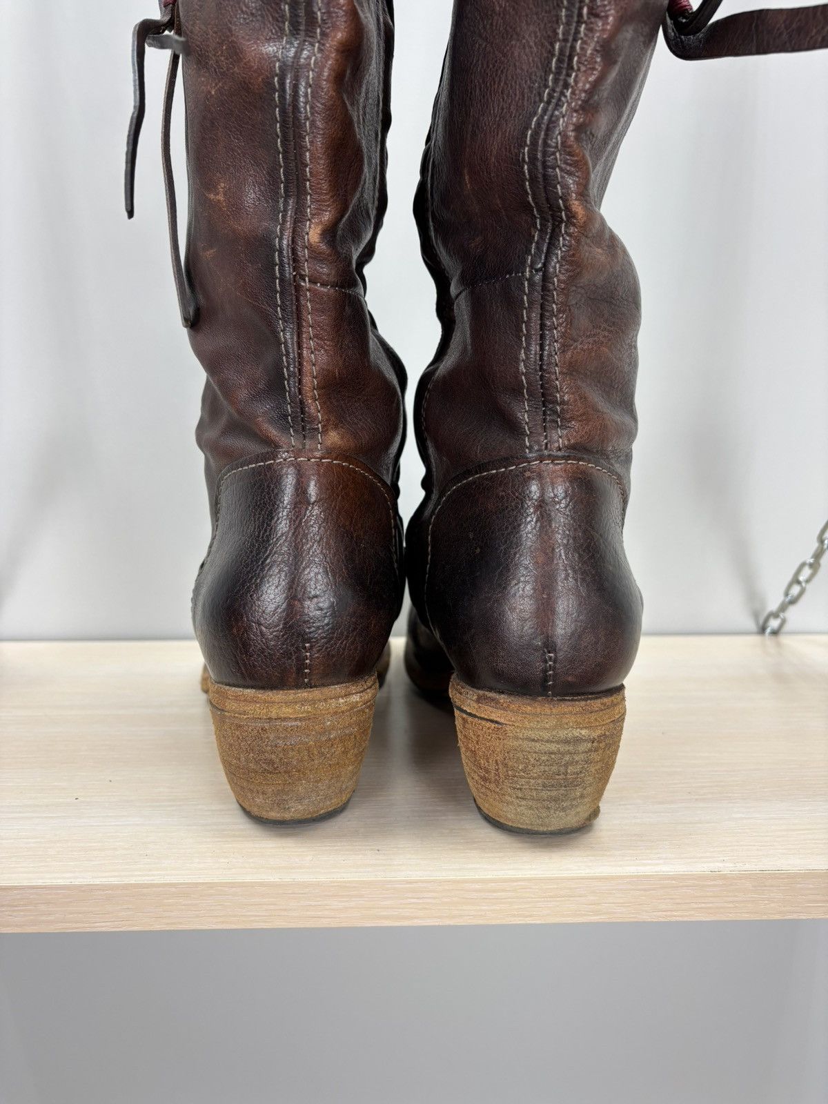 A.S.98 Womens boots Airstep Size 40 Color Brown Size US 10 / IT 40 - 7 Thumbnail