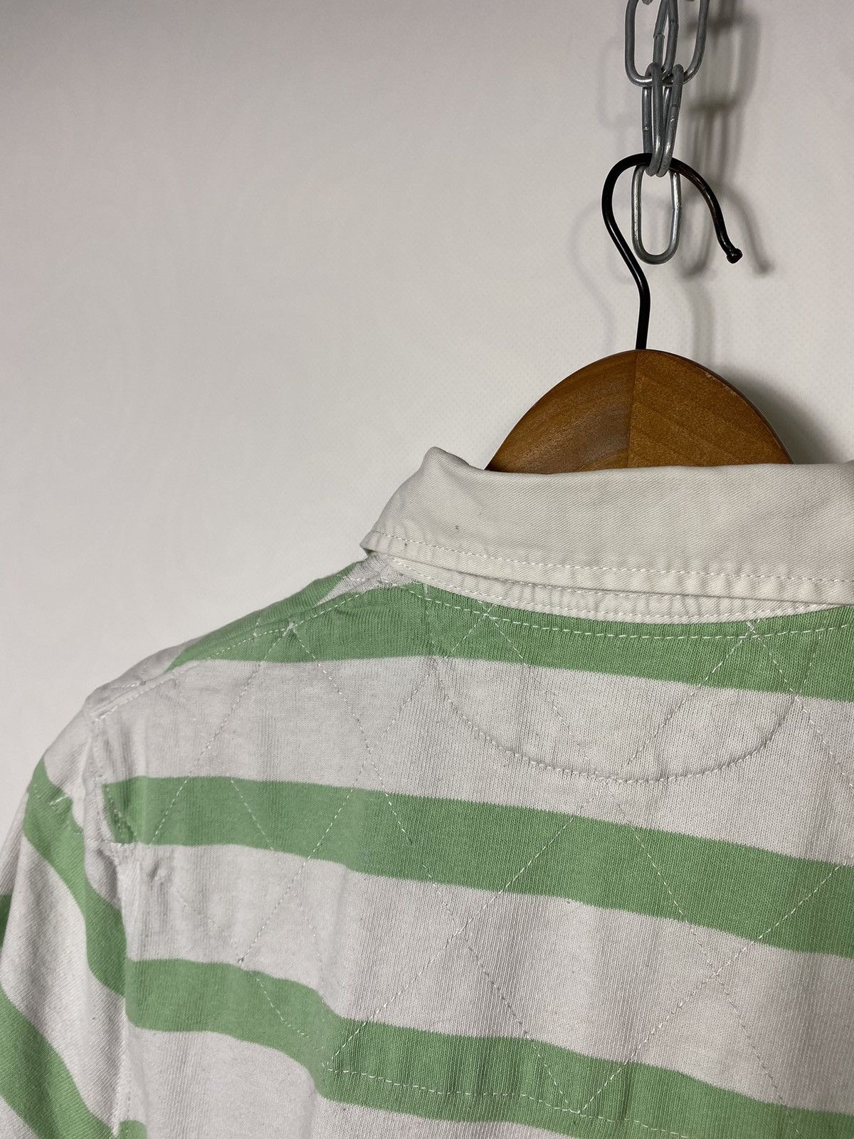 Polo Ralph Lauren 00s Ralph Lauren Vintage Y2K Striped Retro Polo Size US S / EU 44-46 / 1 - 13 Thumbnail