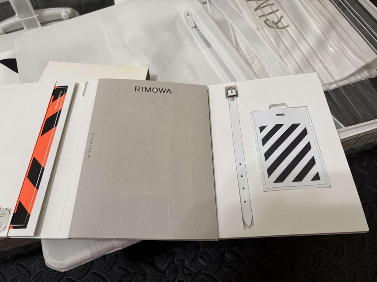 Off-White Off-White x Rimowa See Through 47L Luggage Case Size ONE SIZE - 17 Thumbnail