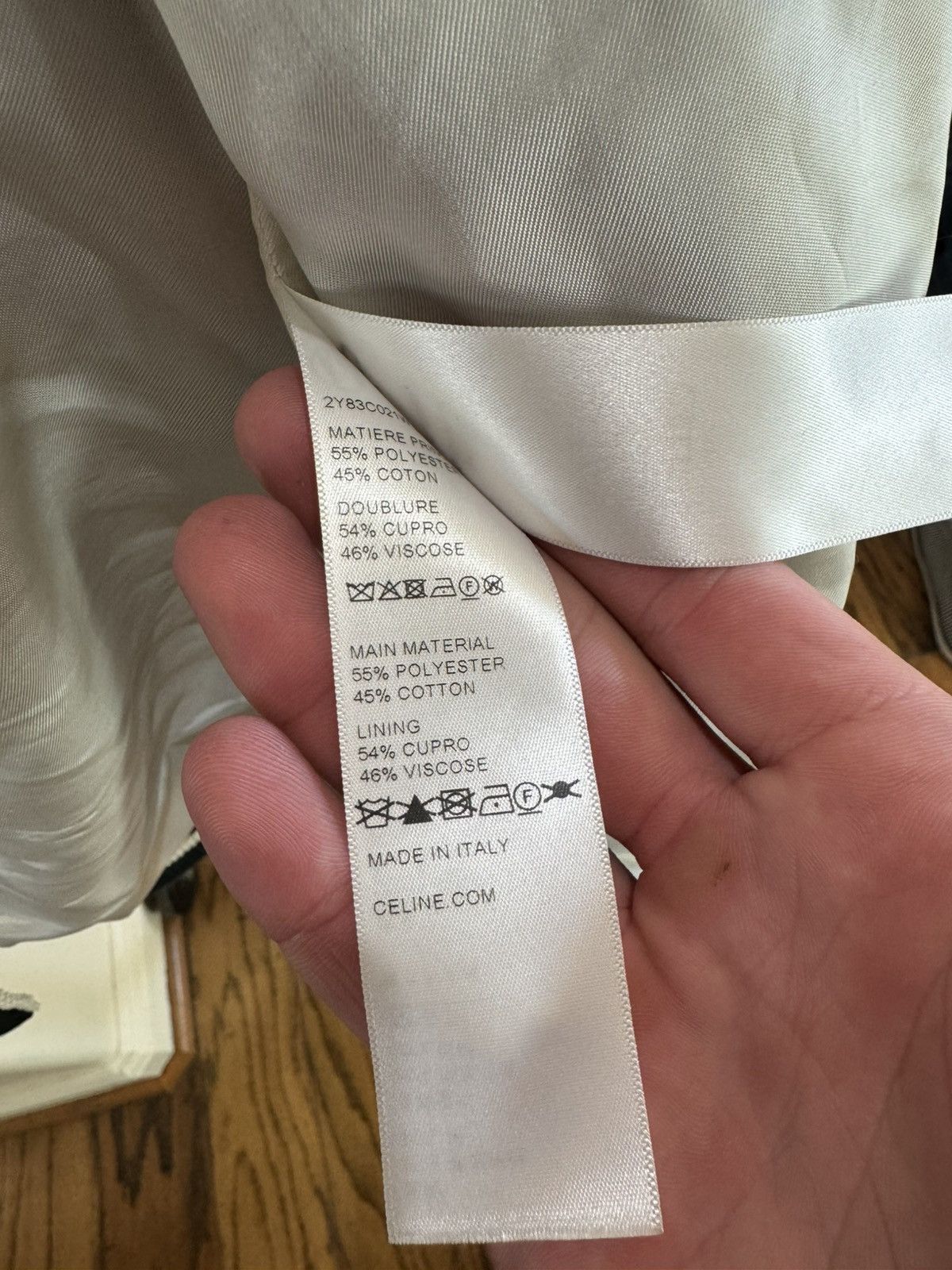 Celine × Hedi Slimane celine track jacket Size US L / EU 52-54 / 3 - 7 Thumbnail