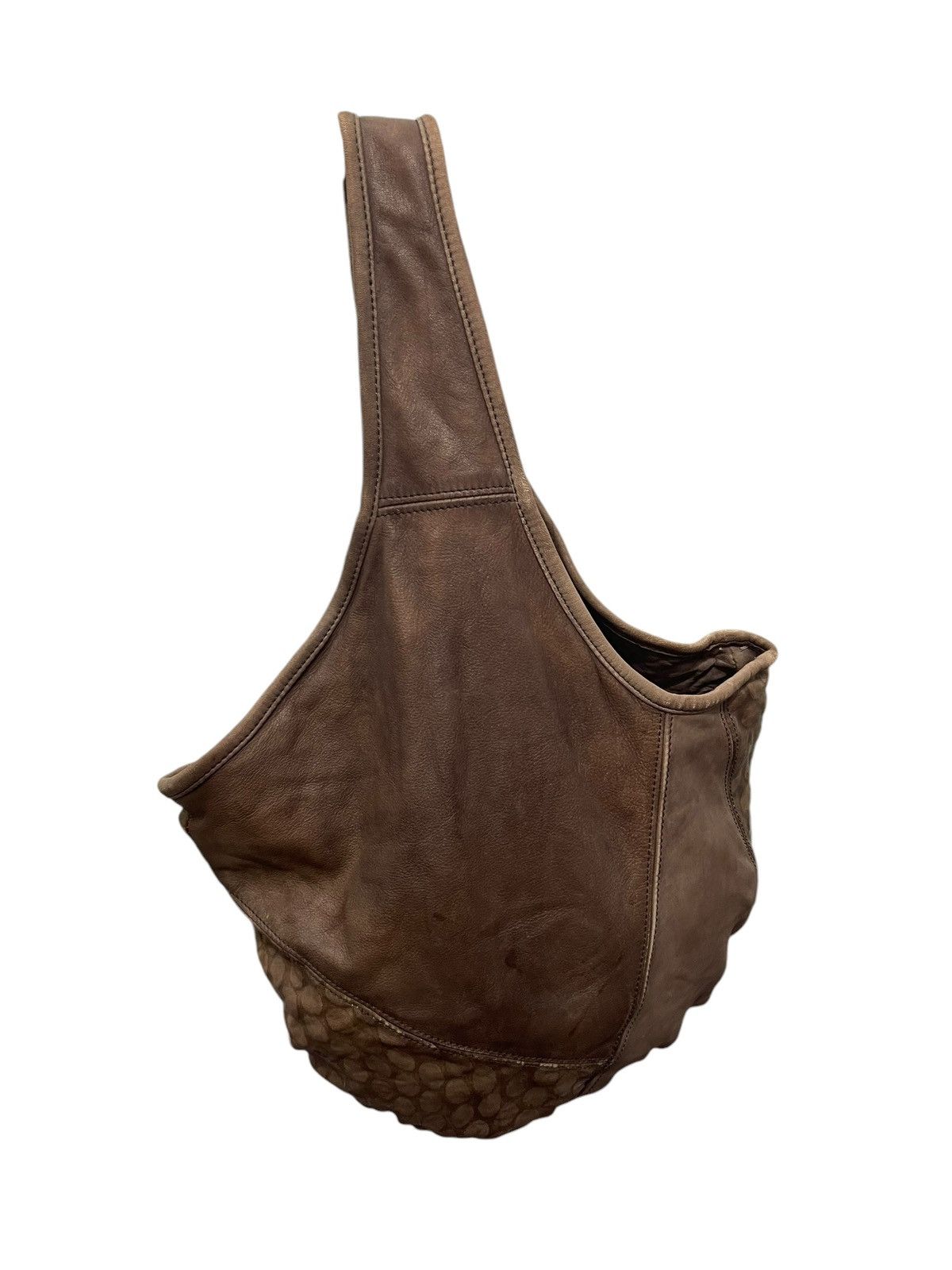 Genuine Leather Full Leather Vive La Difference Italy Tote Shoulder Bag 1🟩0 Size ONE SIZE - 4 Thumbnail