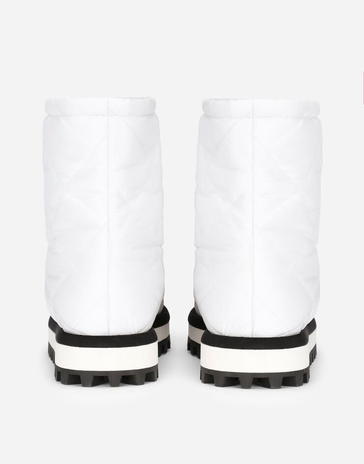 Dolce & Gabbana o1y0825 Padded Ankle Boots in White Size US 5.5 / IT 35.5 - 4 Thumbnail
