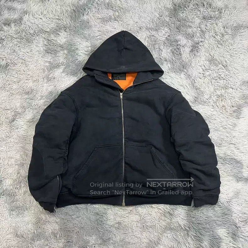 Balenciaga Balenciaga unity destroyed bomber | Grailed