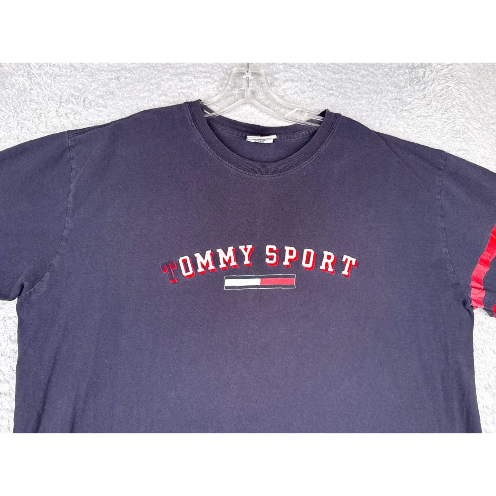 Tommy Hilfiger Tommy Hilfiger Jeans Shirt Adult XL Blue Long Sleeve Crew Cotton Size US XL / EU 56 / 4 - 4 Thumbnail