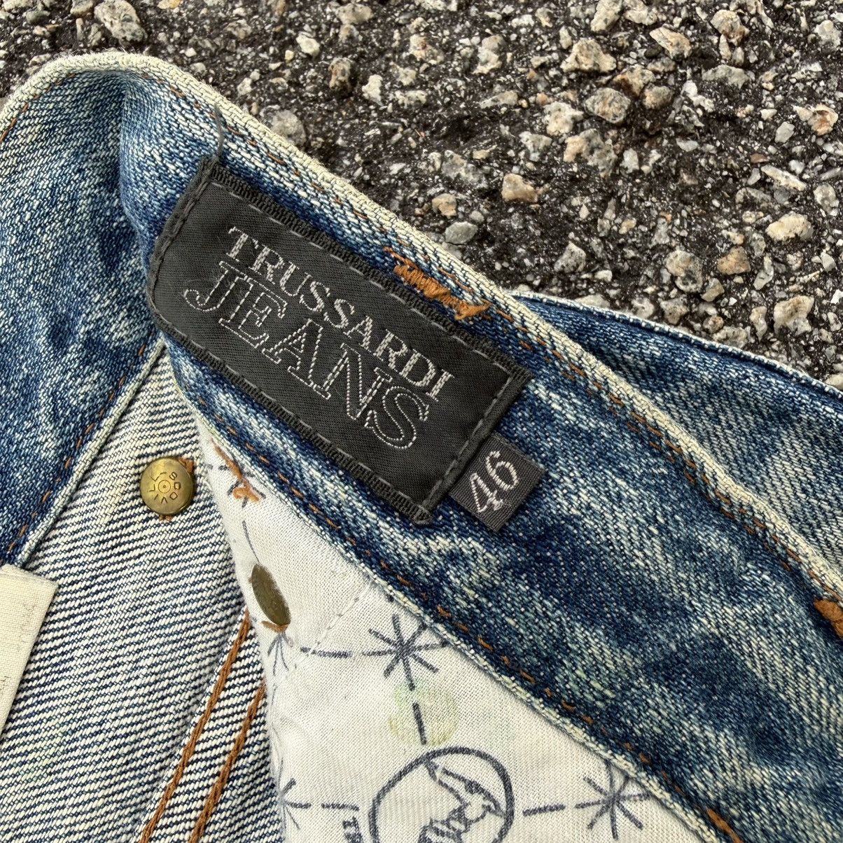 Trussardi VINTAGE TRUSSARDI FADED DENIM JEAN PANTS W29 Size US 29 - 8 Thumbnail