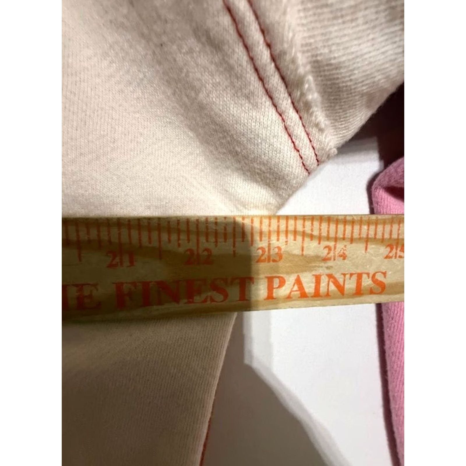 Pinko Bucket List Colorblock Sweatshirt Womens L Red Pink Crewneck Pullover Size L / US 10 / IT 46 - 6 Thumbnail