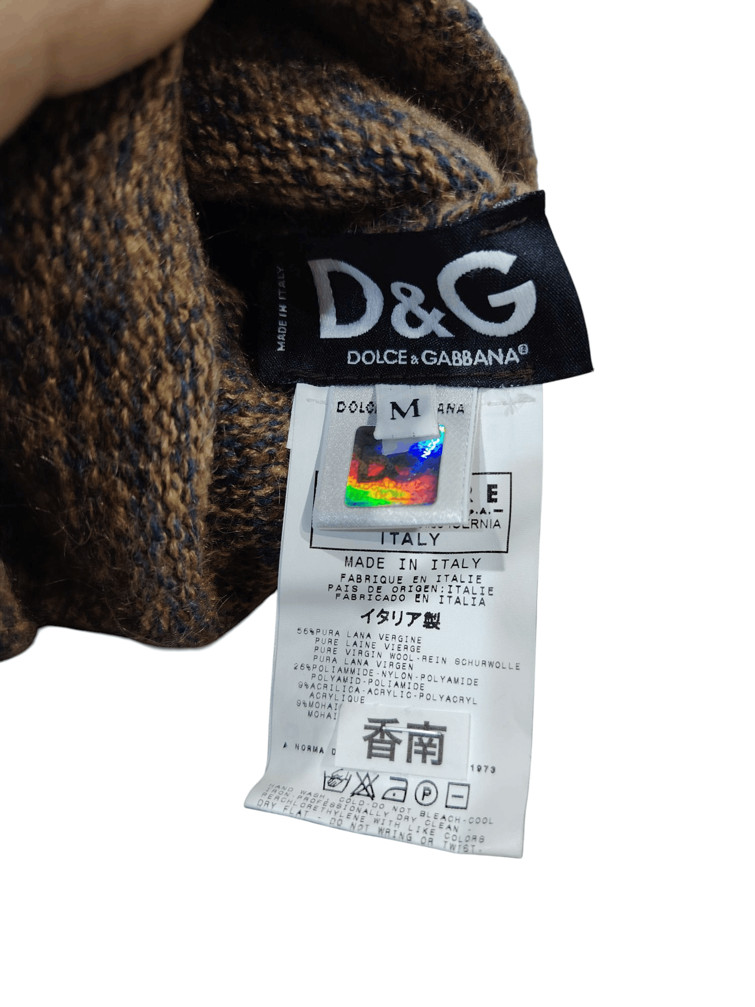 Dolce & Gabbana D&G - Dolce & Gabbana Leather Patches Snowcap/ Beanie Size ONE SIZE - 4 Thumbnail