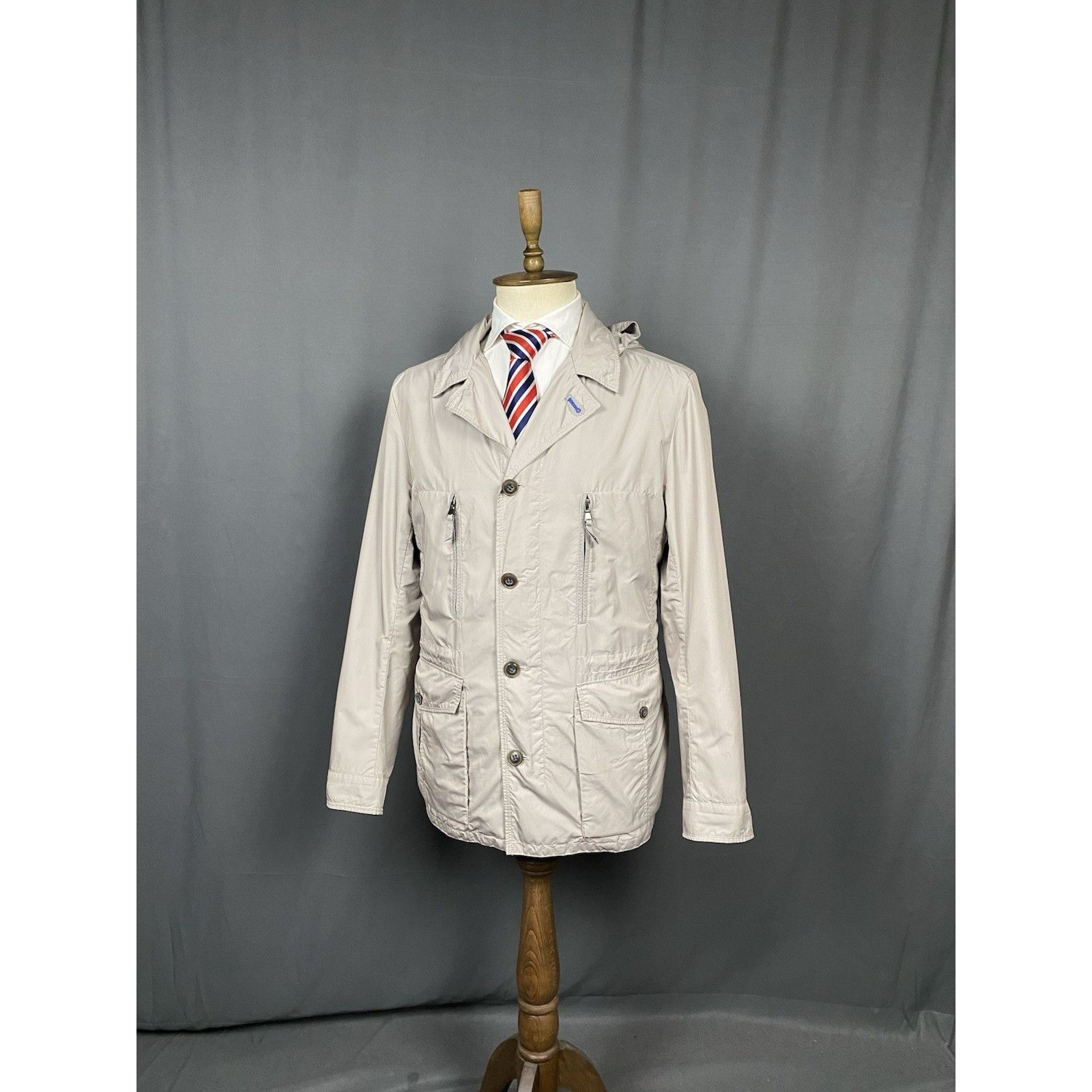 Gimo's MINT! Gimo's Men's Beige Multipocket Utility Field Military Size US XL / EU 56 / 4 - 4 Thumbnail