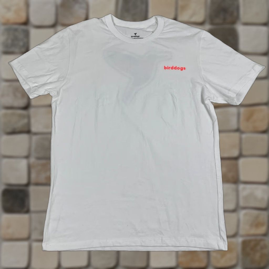Vintage Birddogs Shirt Mens M White Short Sleeve Crew Neck Stretch Outdoor Logo T-Shirt Size US M / EU 48-50 / 2 - 1 Thumbnail