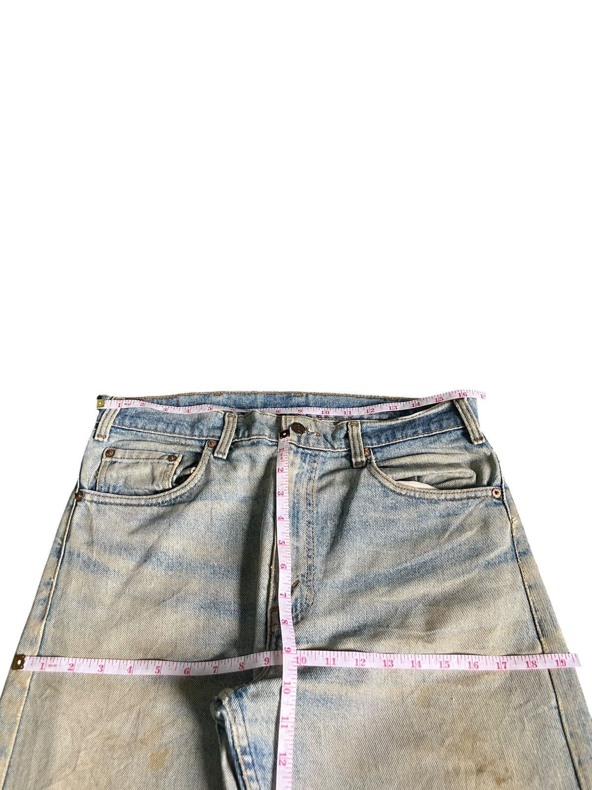 Levi's Vintage 90s Levis 505 Mud Wash Distress Loose Jeans Size US 33 - 6 Thumbnail
