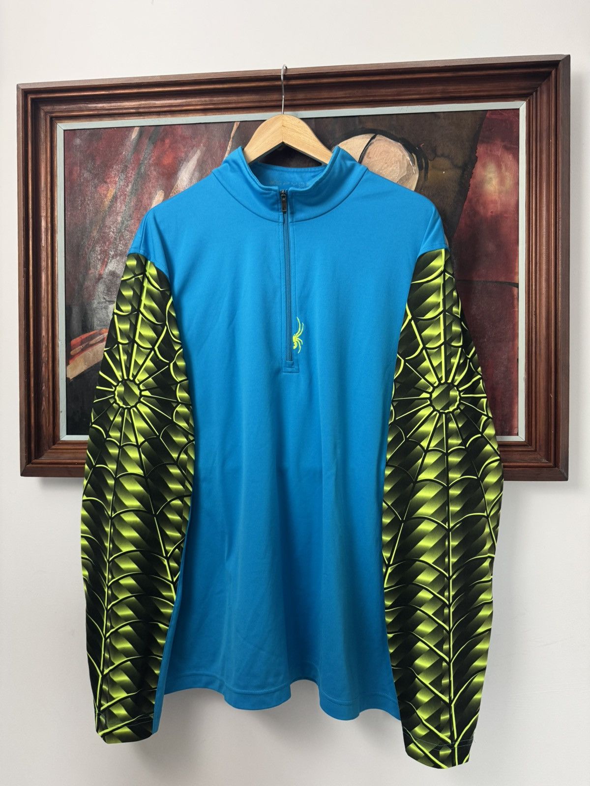 Spyder Vintage Y2k Spyder Spiderweb Active Top Spider Sport Size US XL / EU 56 / 4 - 1 Thumbnail