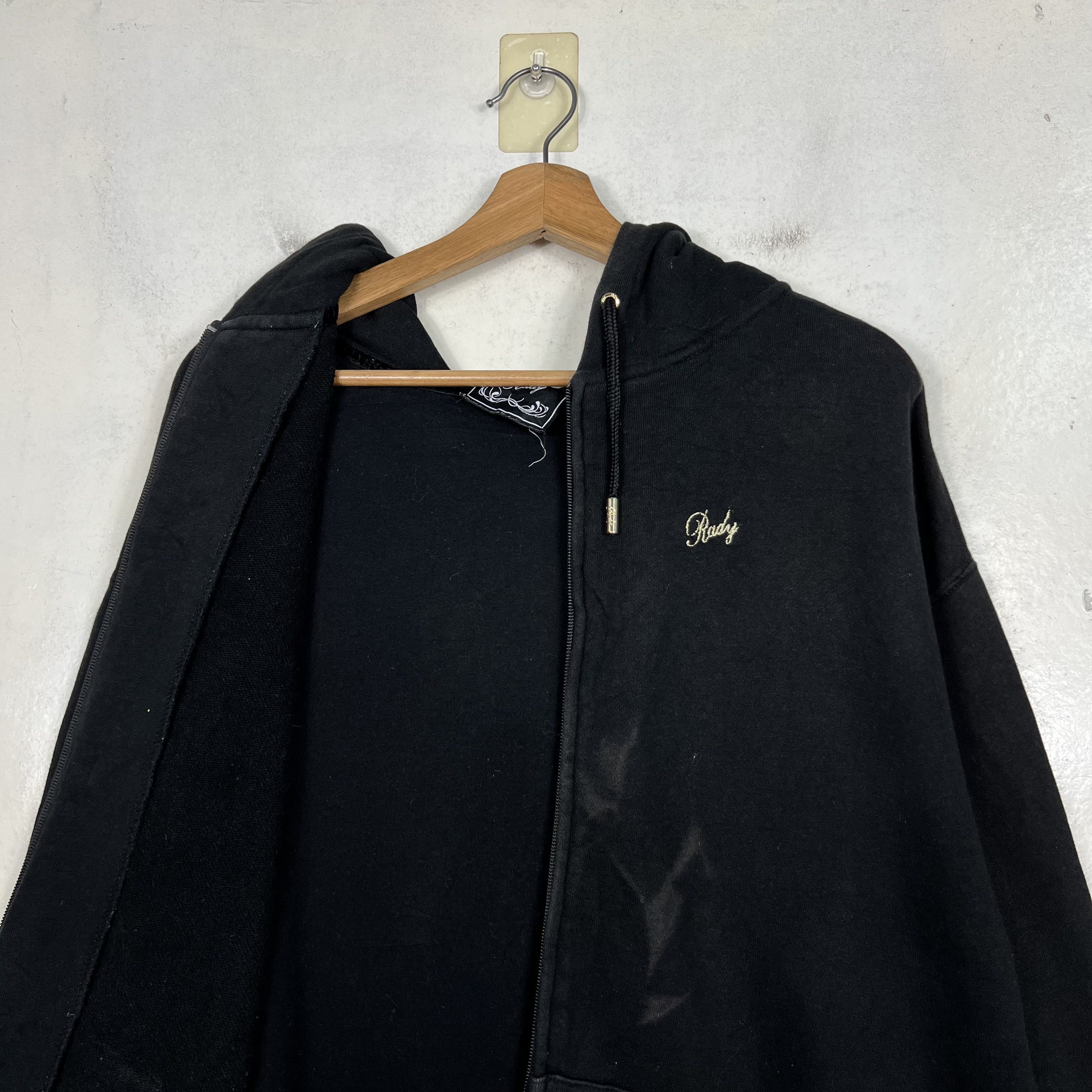 Japanese Brand RADY Embroidered Big Logo Hoodies Oversized #3833-C175 Size US S / EU 44-46 / 1 - 11 Thumbnail