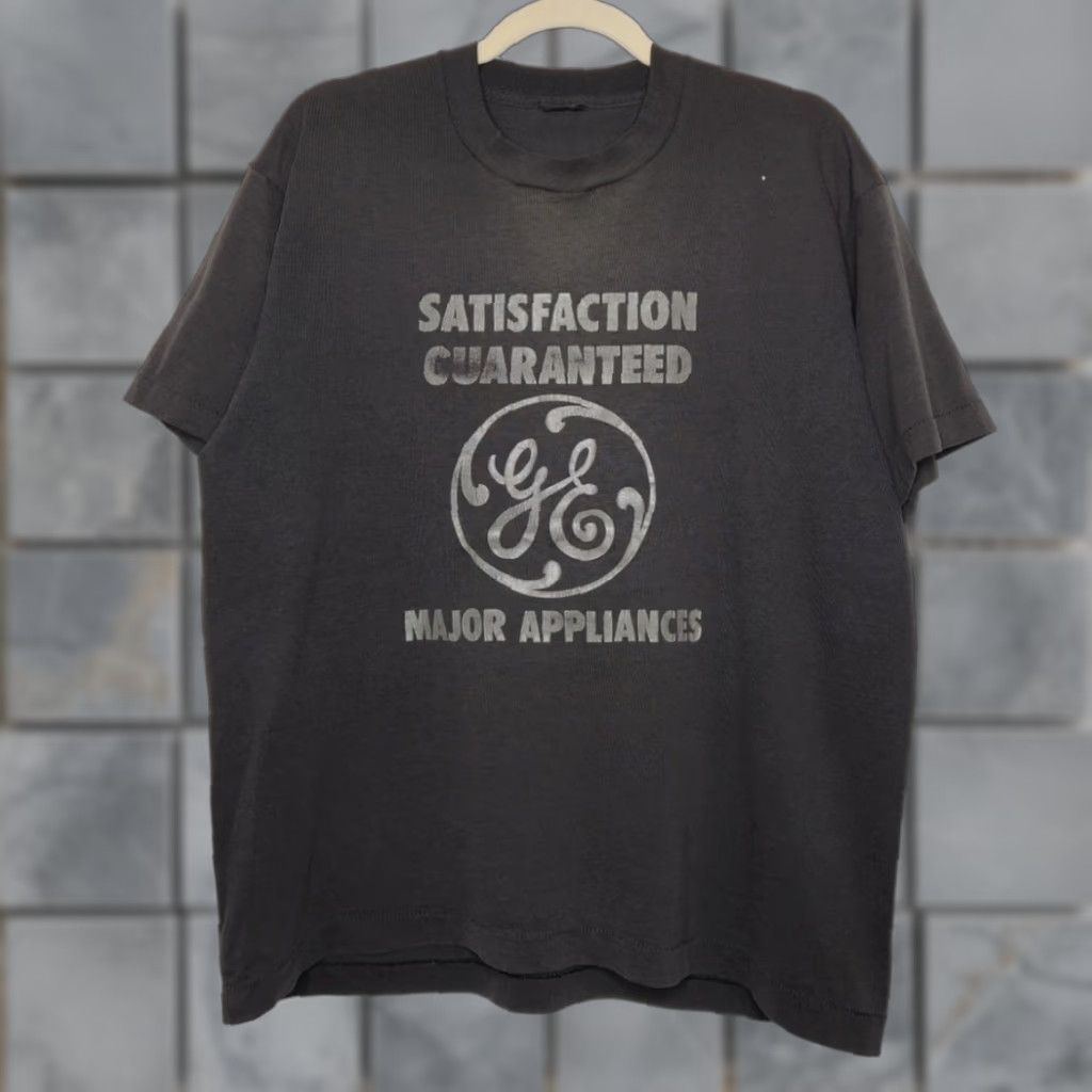 Vintage VINTAGE GE Shirt Black Unisex Adults M Size US M / EU 48-50 / 2 - 1 Thumbnail