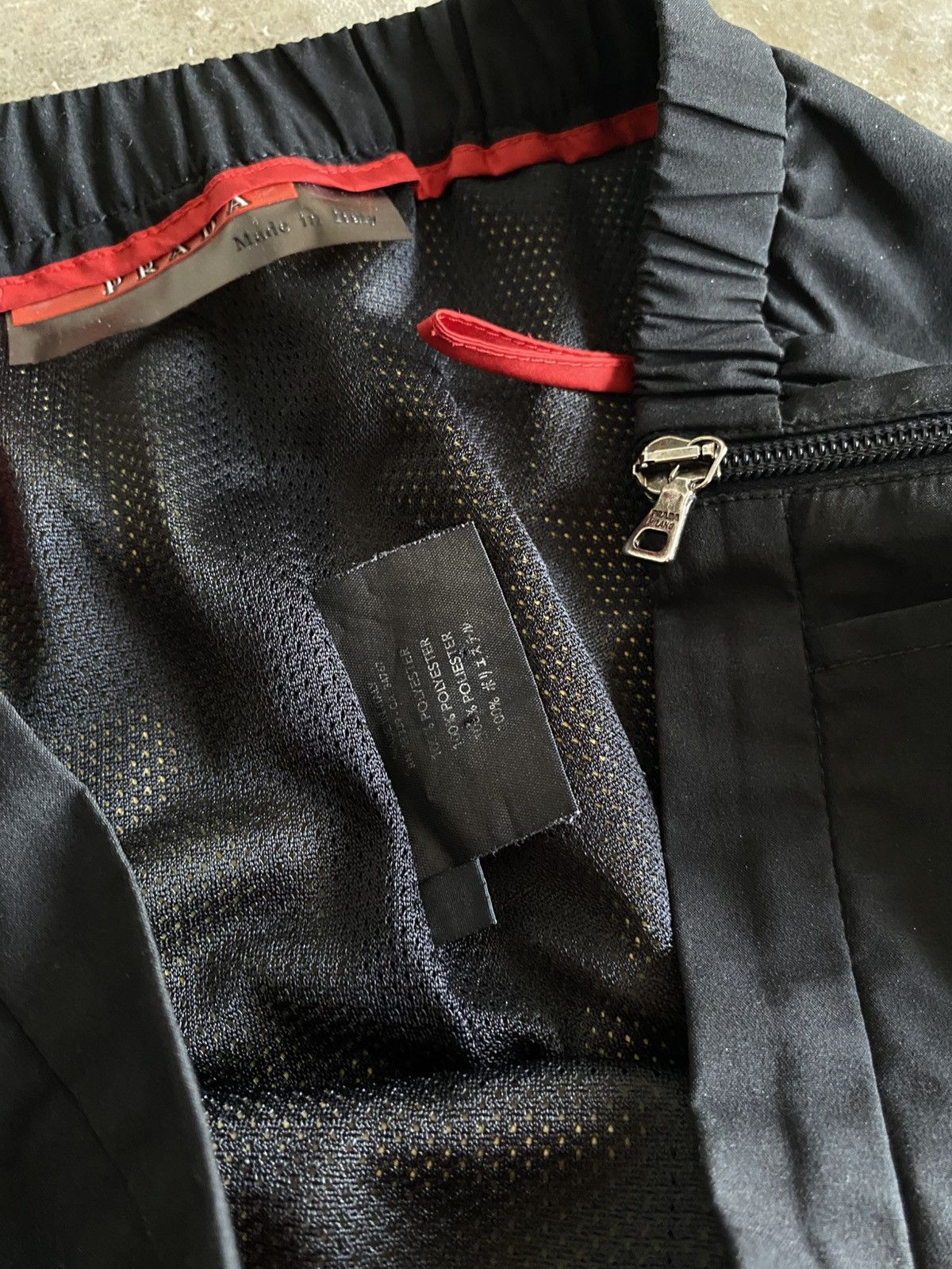 Prada Vintage Prada Full Zip Trackpants Size US 33 - 8 Thumbnail