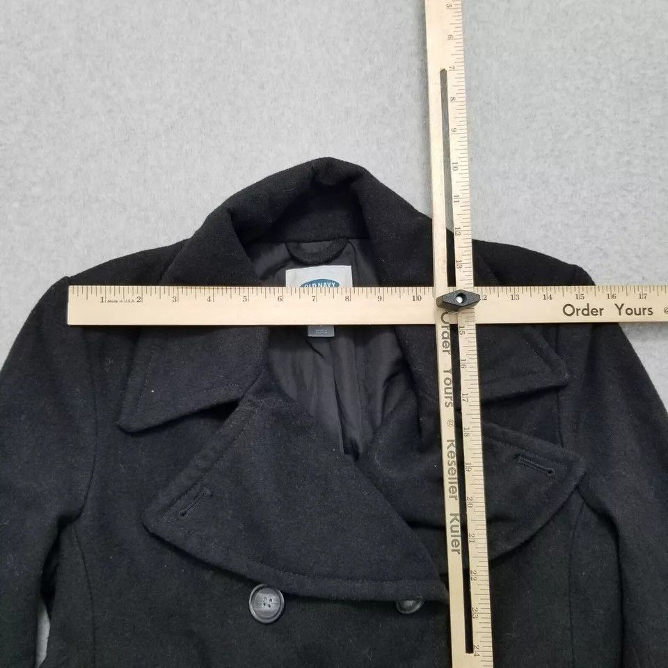 Old Navy Old Navy Coat Womens Small Wool Blend Pockets Buttons Size S / US 4 / IT 40 - 7 Thumbnail