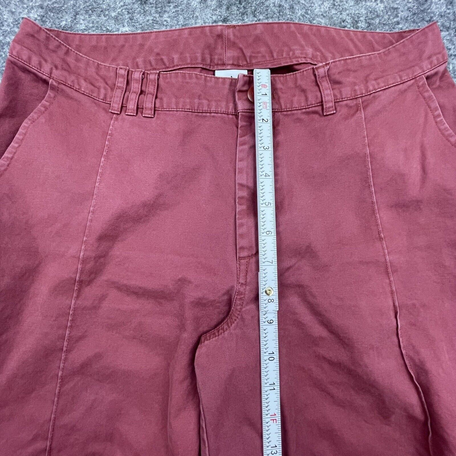 Adidas Adidas Pants M 14 Red Baggy Cargo Track Wide Leg Streetwear Size 36" / US 14 / IT 50 - 8 Thumbnail