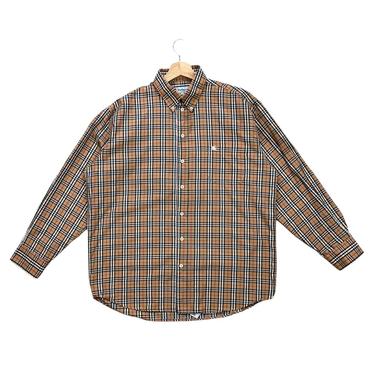 Burberry Burberry vintage shirt made in France brand’s iconic pattern Size US L / EU 52-54 / 3 - 1 Thumbnail