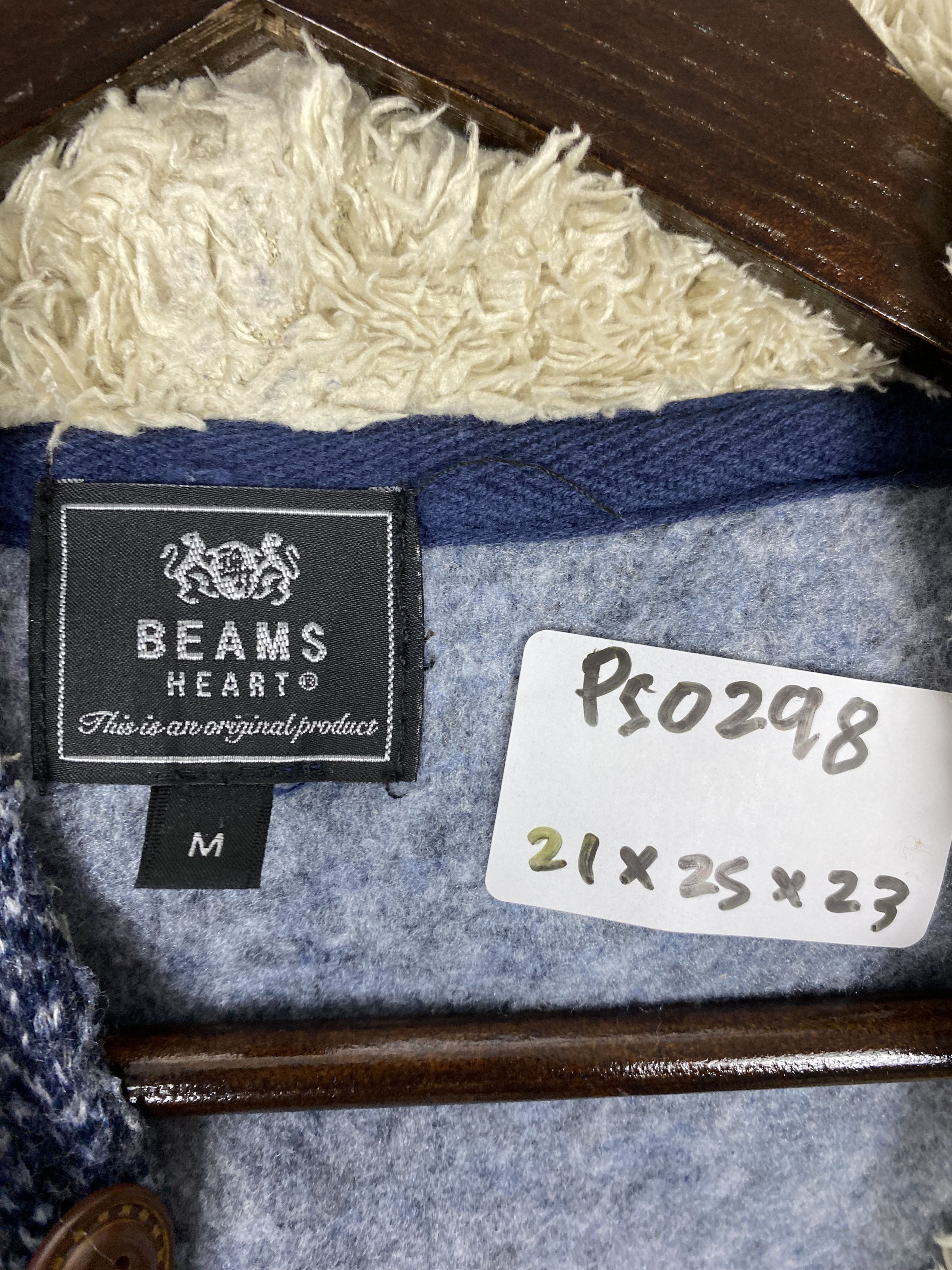 Beams Plus Vintage Beams Heart Hoodies PS0298 Size US M / EU 48-50 / 2 - 8 Thumbnail