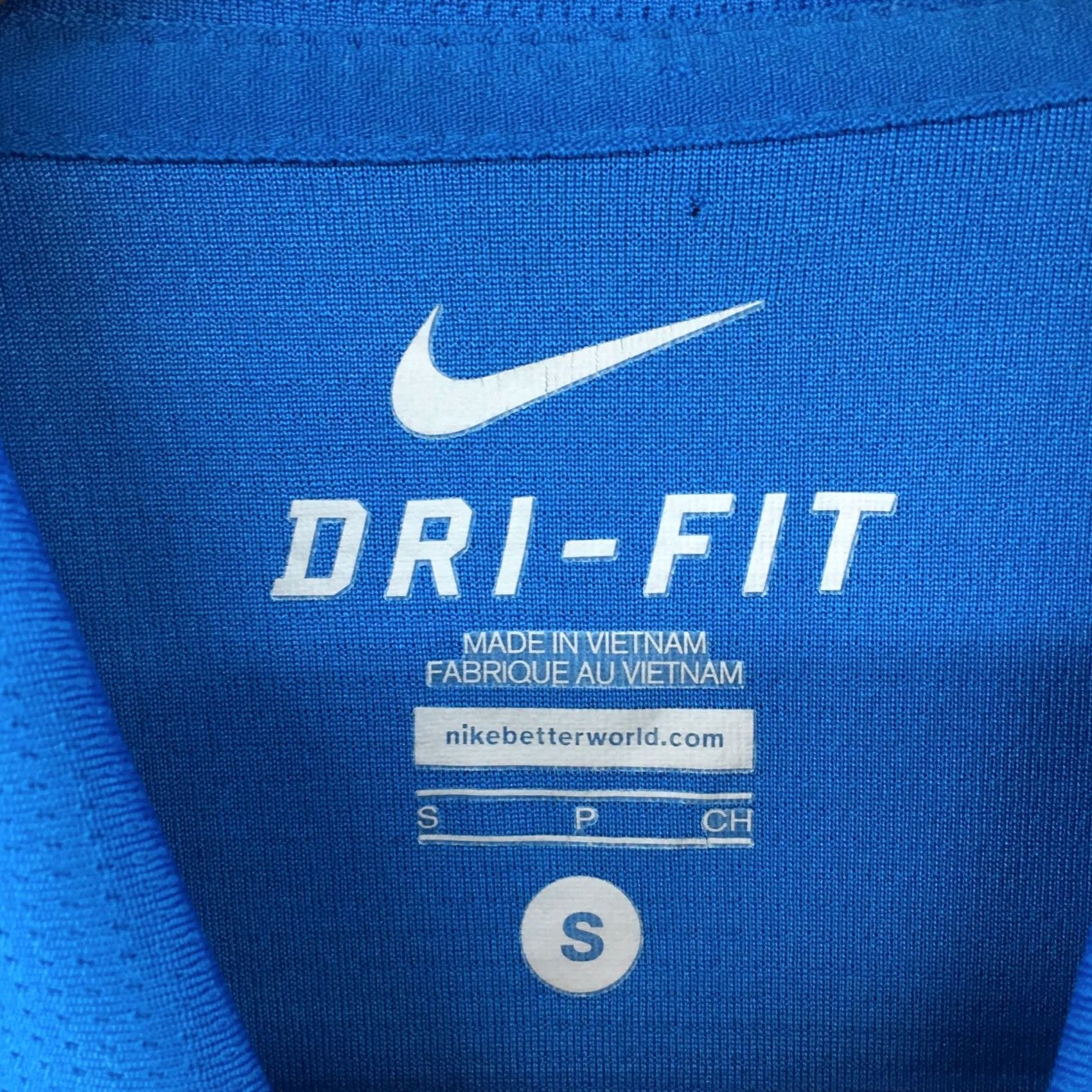 Nike Nike Short Sleeve Polo Shirt Womens S Blue Dri Fit Collared Pullover Logo Size S / US 4 / IT 40 - 6 Thumbnail