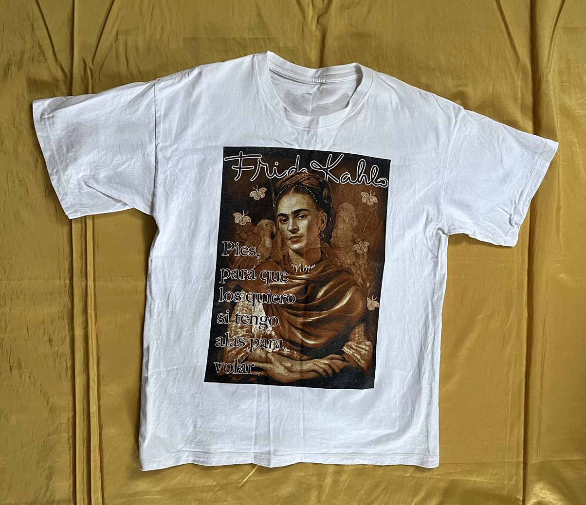 Vintage Vintage Tee Frida Kahlo Size US M / EU 48-50 / 2 - 2 Thumbnail