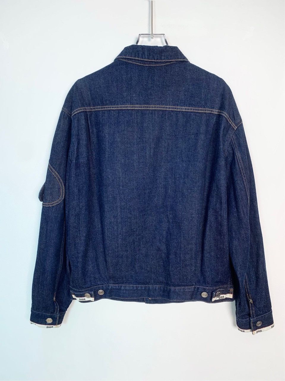 Dior Dior Washed Denim Jacket Size US XXS / EU 40 - 2 Thumbnail