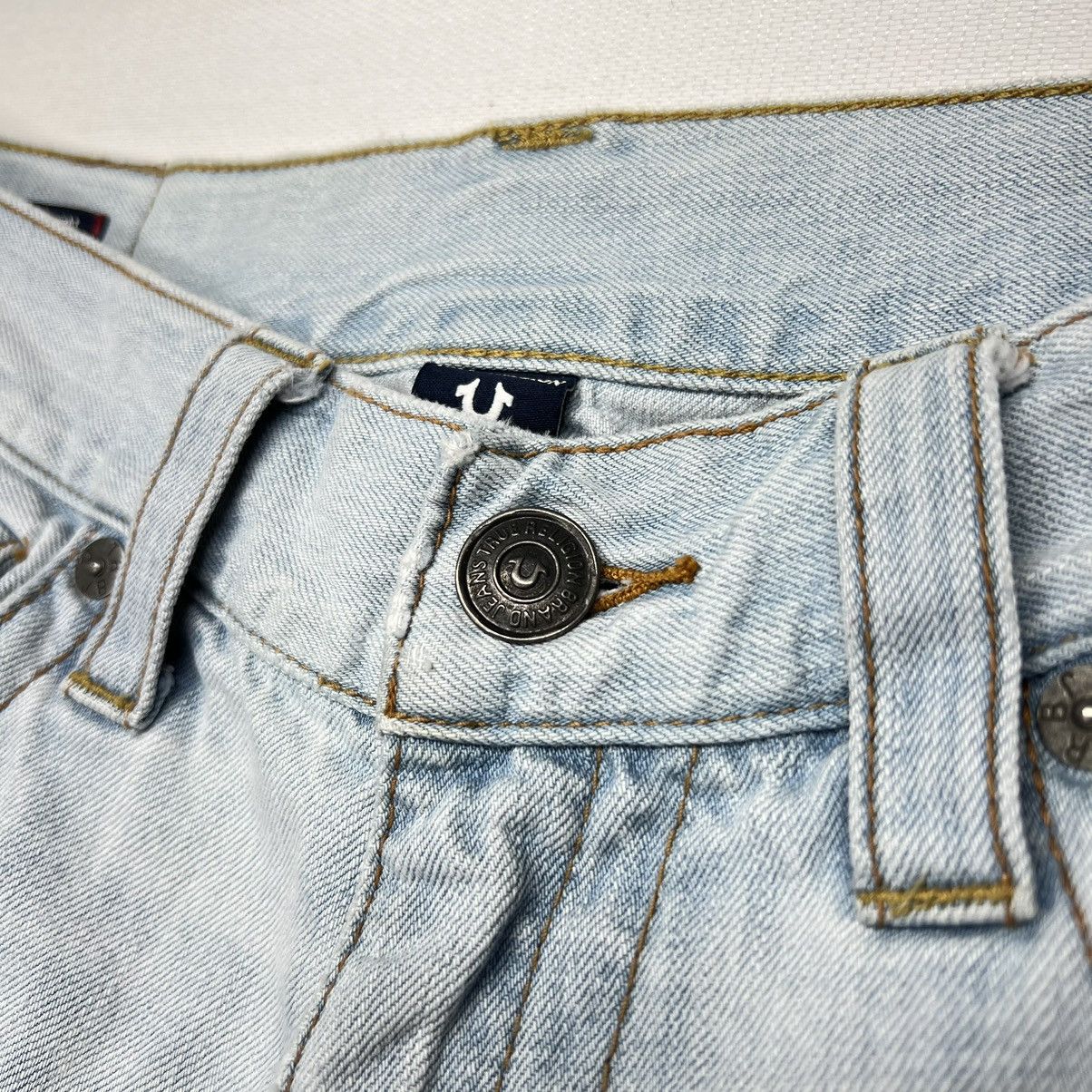 True Religion True Religion Jean Shorts Ricky Relaxed Straight Pocket Flap Size US 32 / EU 48 - 7 Thumbnail