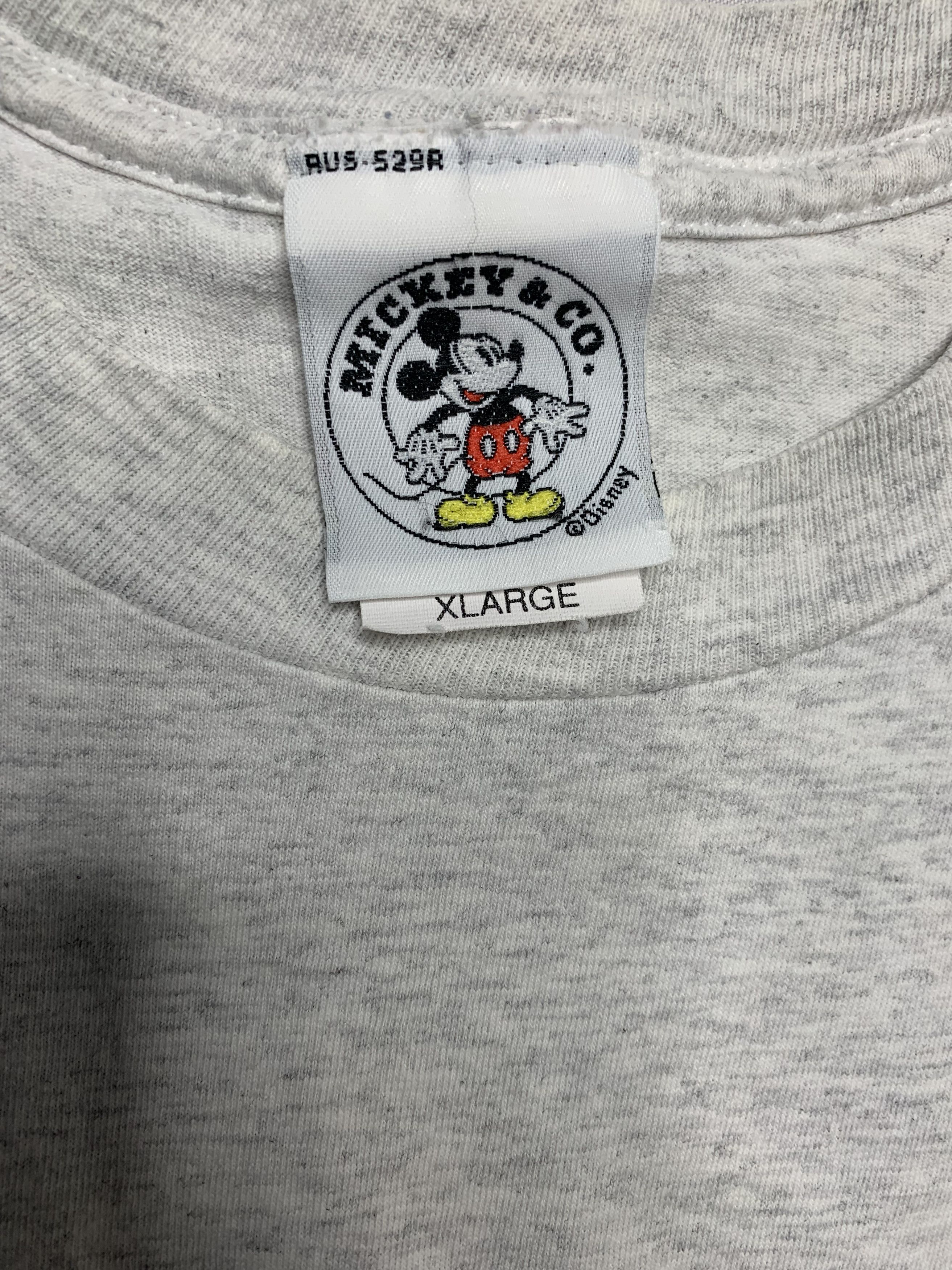 Mickey & Co. Vintage 90s Mickey & Co Embroidered T-shirt Size US XL / EU 56 / 4 - 3 Thumbnail
