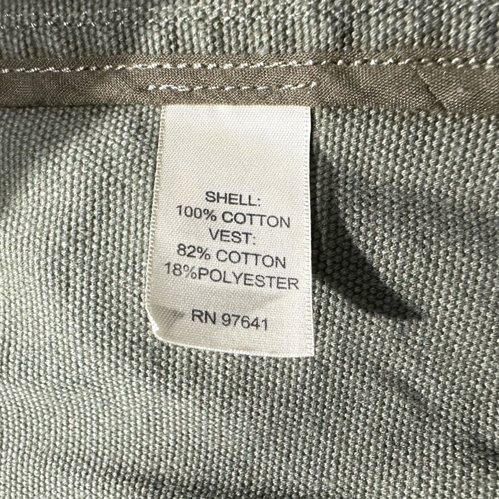 J. Jill J. Jill Jacket Womens XL Olive Green Canvas Snap Front Pockets Utility GUC Size XL / US 12-14 / IT 48-50 - 4 Thumbnail