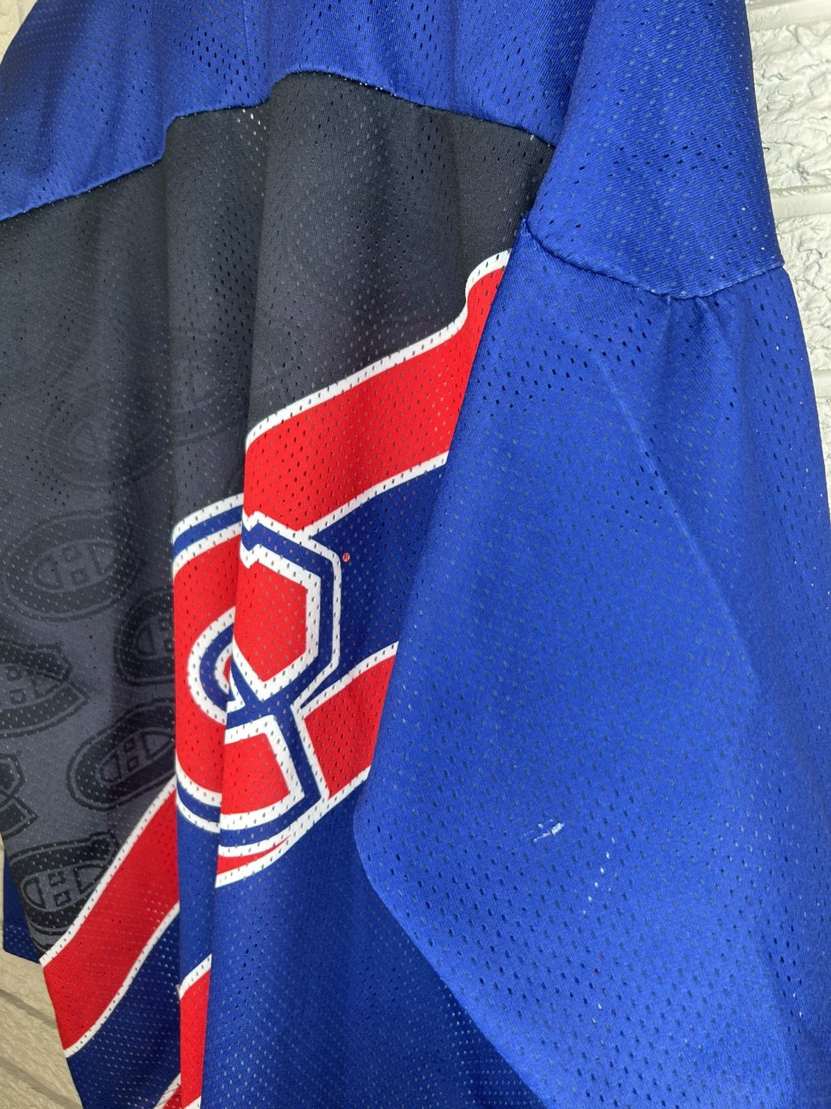 Ccm Vintage CCM Montreal Canadians AOP Mesh Jersey Size US XL / EU 56 / 4 - 5 Thumbnail