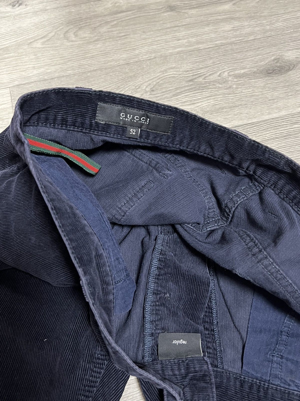 Gucci Gucci Straight-Leg Corduroy Pants Black Men’s Size 52 Size US 36 / EU 52 - 8 Thumbnail