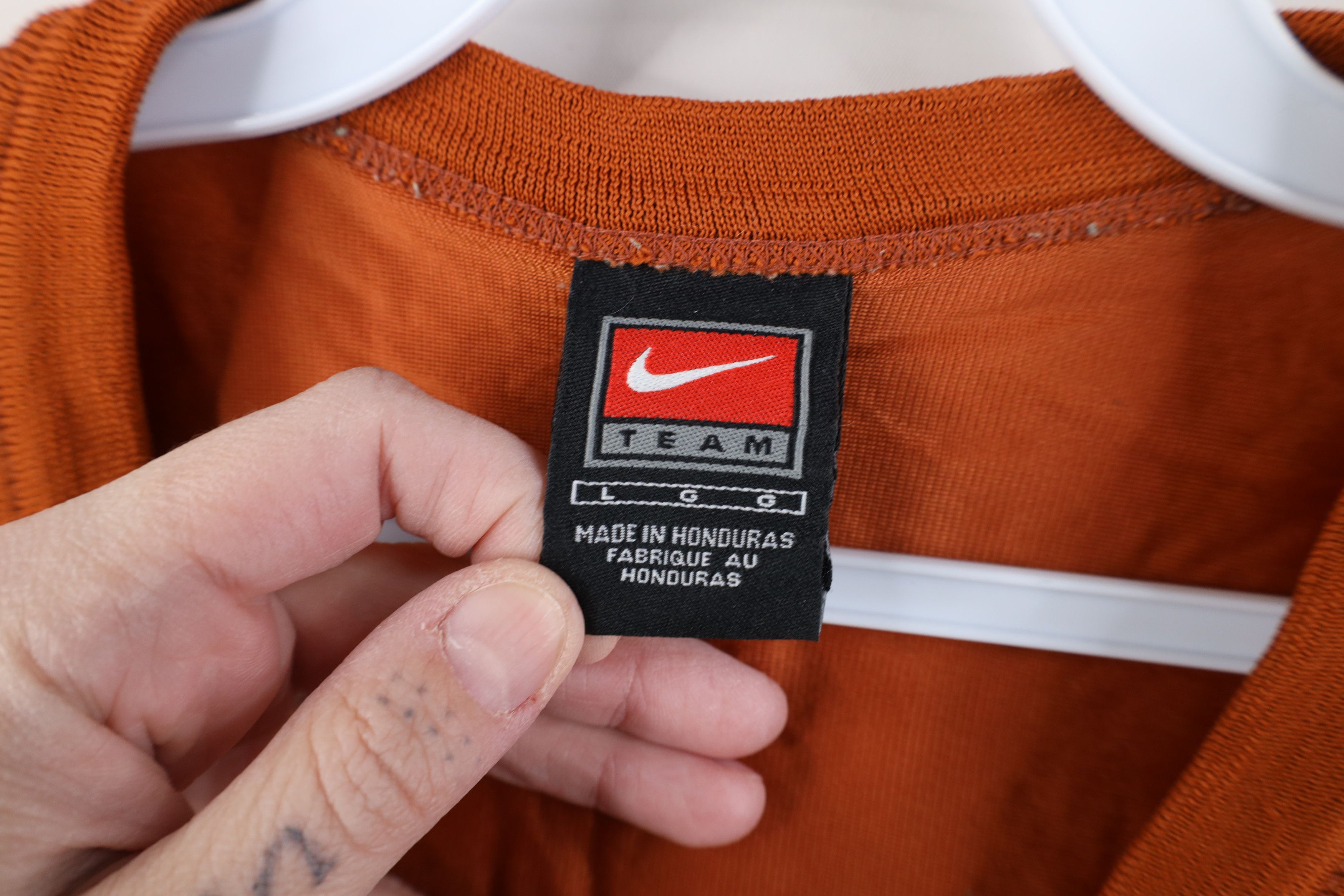 Nike Vintage Nike University of Texas Football Jersey Burnt Size US L / EU 52-54 / 3 - 8 Thumbnail