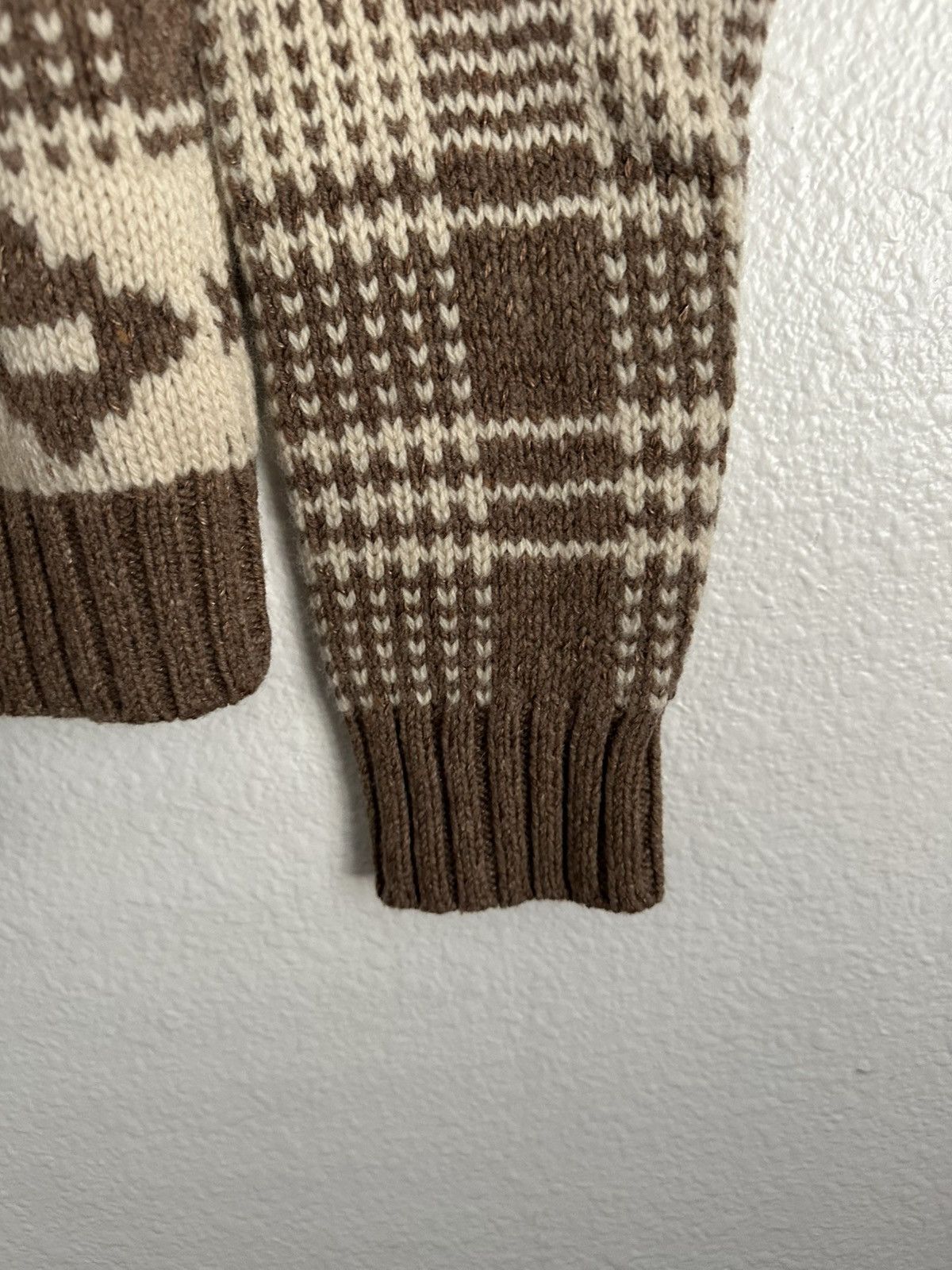 Polo Ralph Lauren Polo Ralph Lauren Plaid Wool Linen Sweater Nordic Country Size US M / EU 48-50 / 2 - 7 Thumbnail