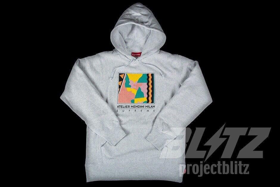 Supreme SS16 SUPREME MENDINI ATELIER MILAN HOODED SWEATSHIRT HOODIE Size US S / EU 44-46 / 1 - 2 Thumbnail