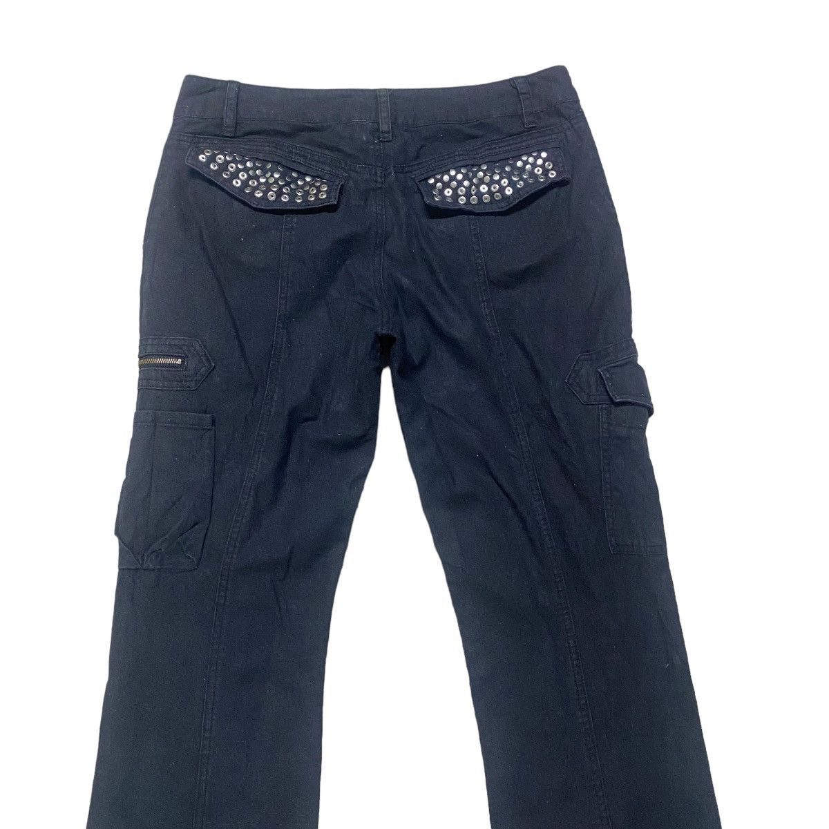 Tornado Mart Vintage Tornado Mart Flare Pants Linen Size 29" - 9 Thumbnail