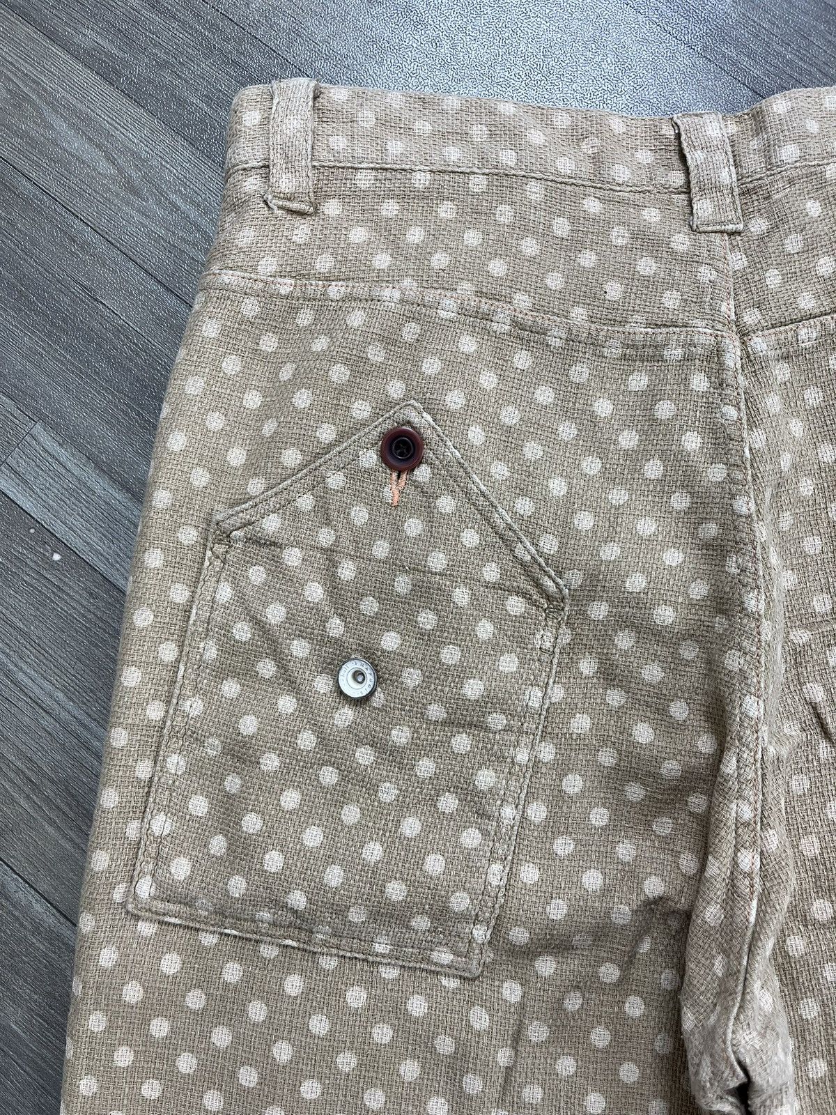 Issey Miyake Vintage Frapbois Issey Miyake Polkadot Pants Designer Size US 28 / EU 44 - 15 Thumbnail